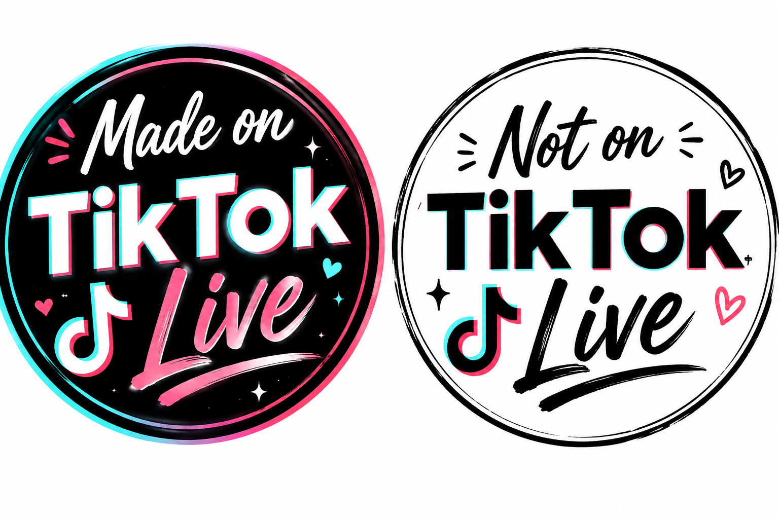 To have your cup made on TikTok live or not on live