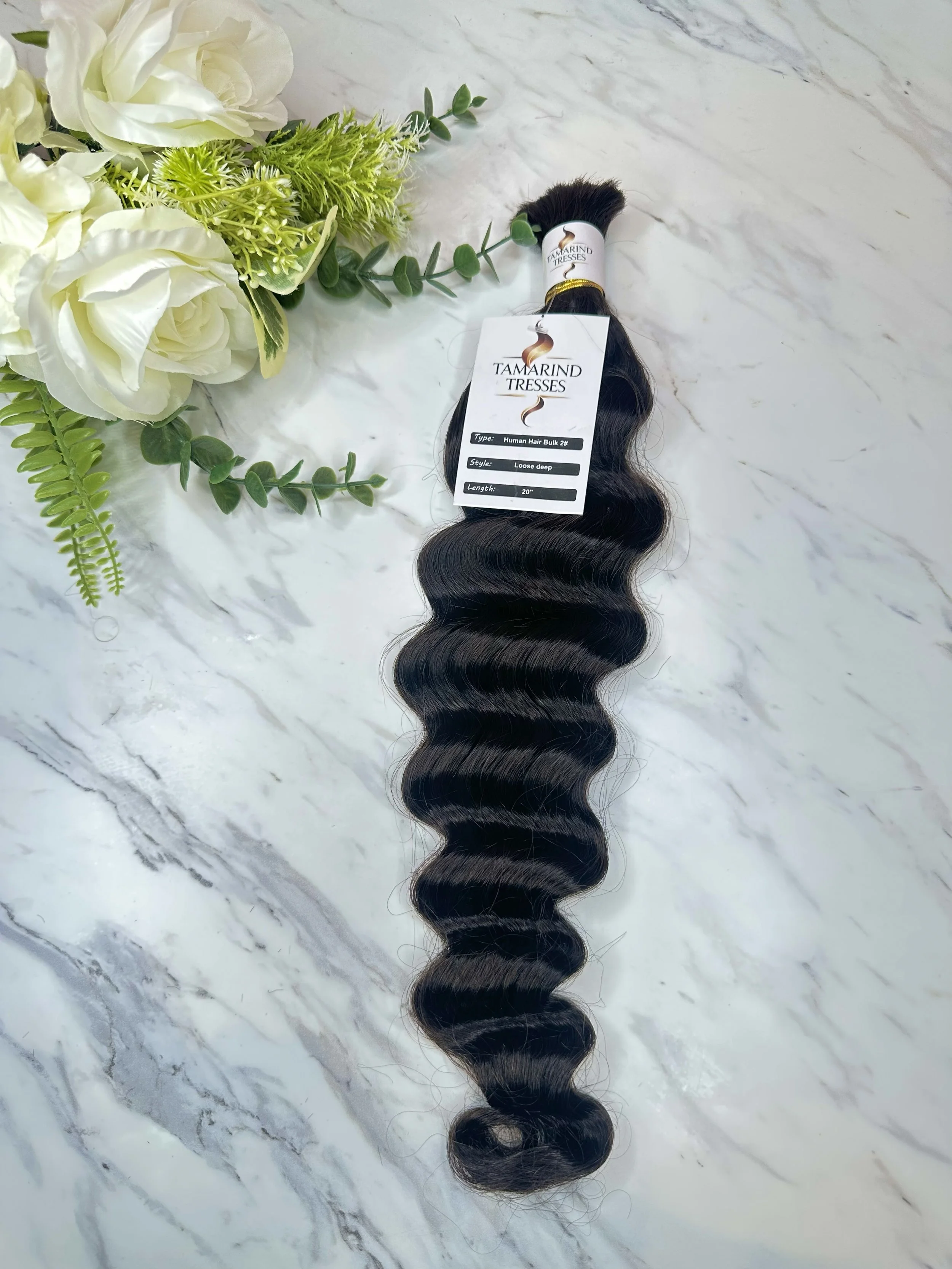Human Hair Bulk (Loose Deep-Wave)