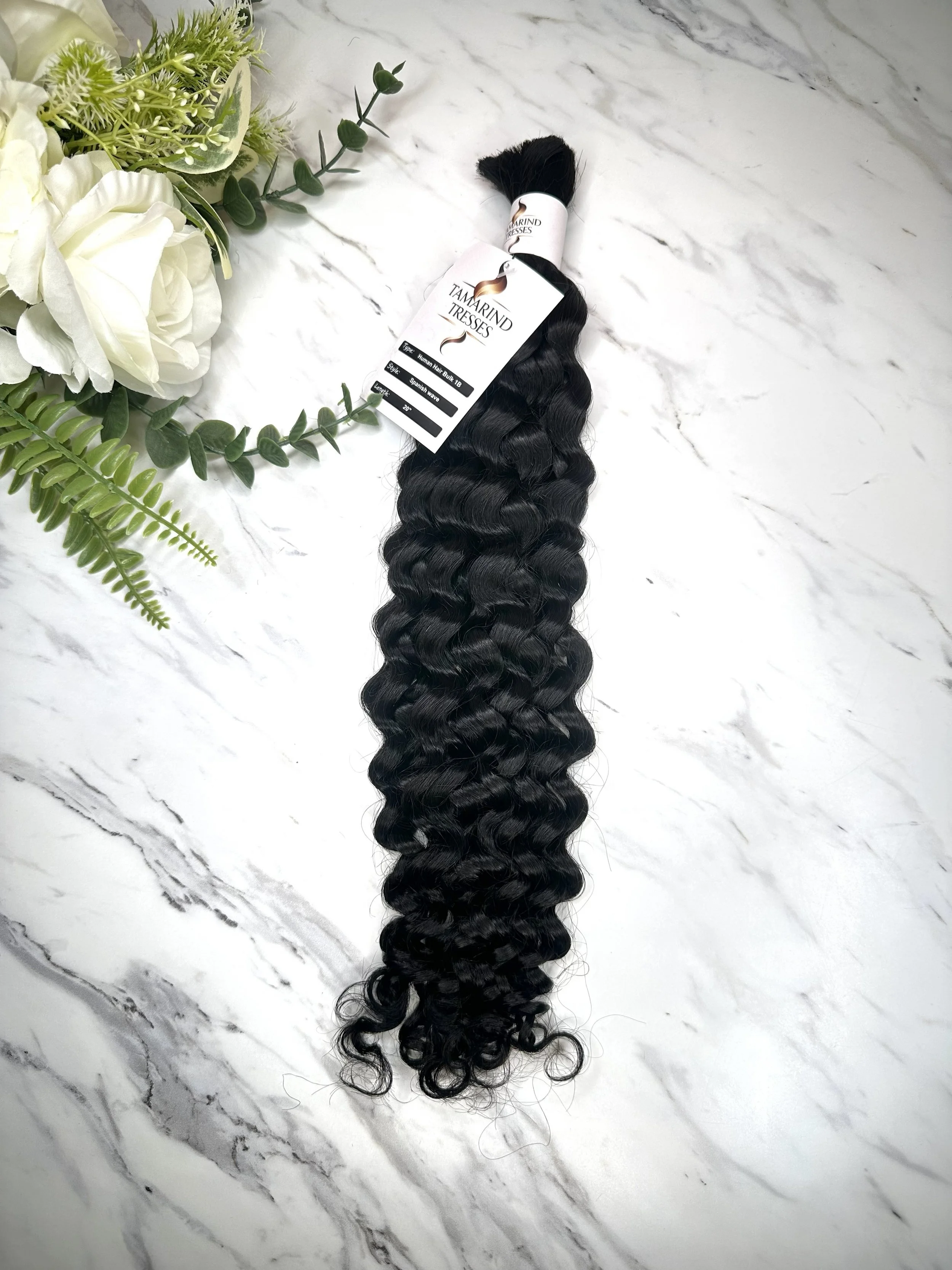 Human Hair Bulk (Spanish Wave)