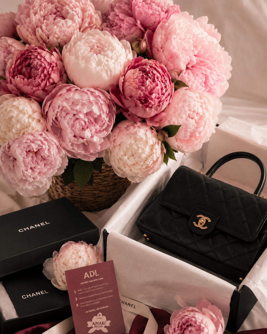 Premium concierge flower service in Marbella for homes, villas and businesses