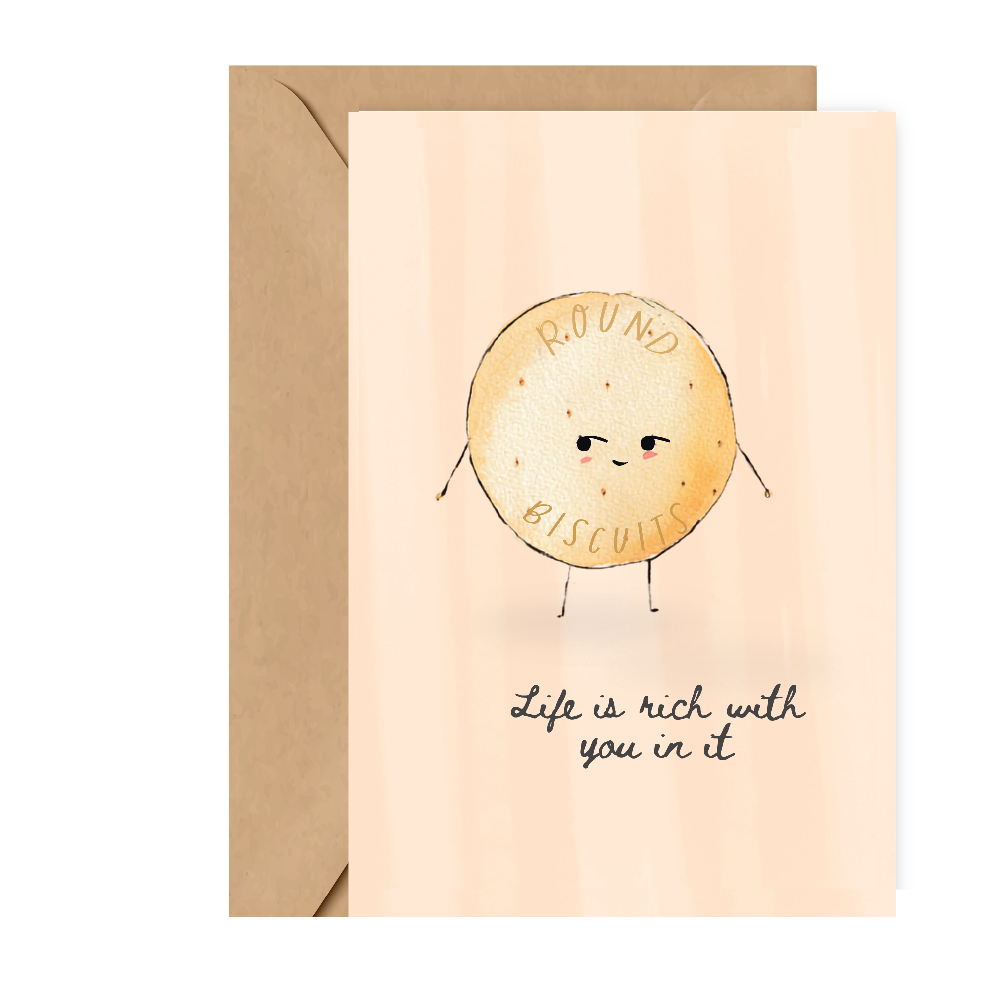 Rich tea greeting card A6