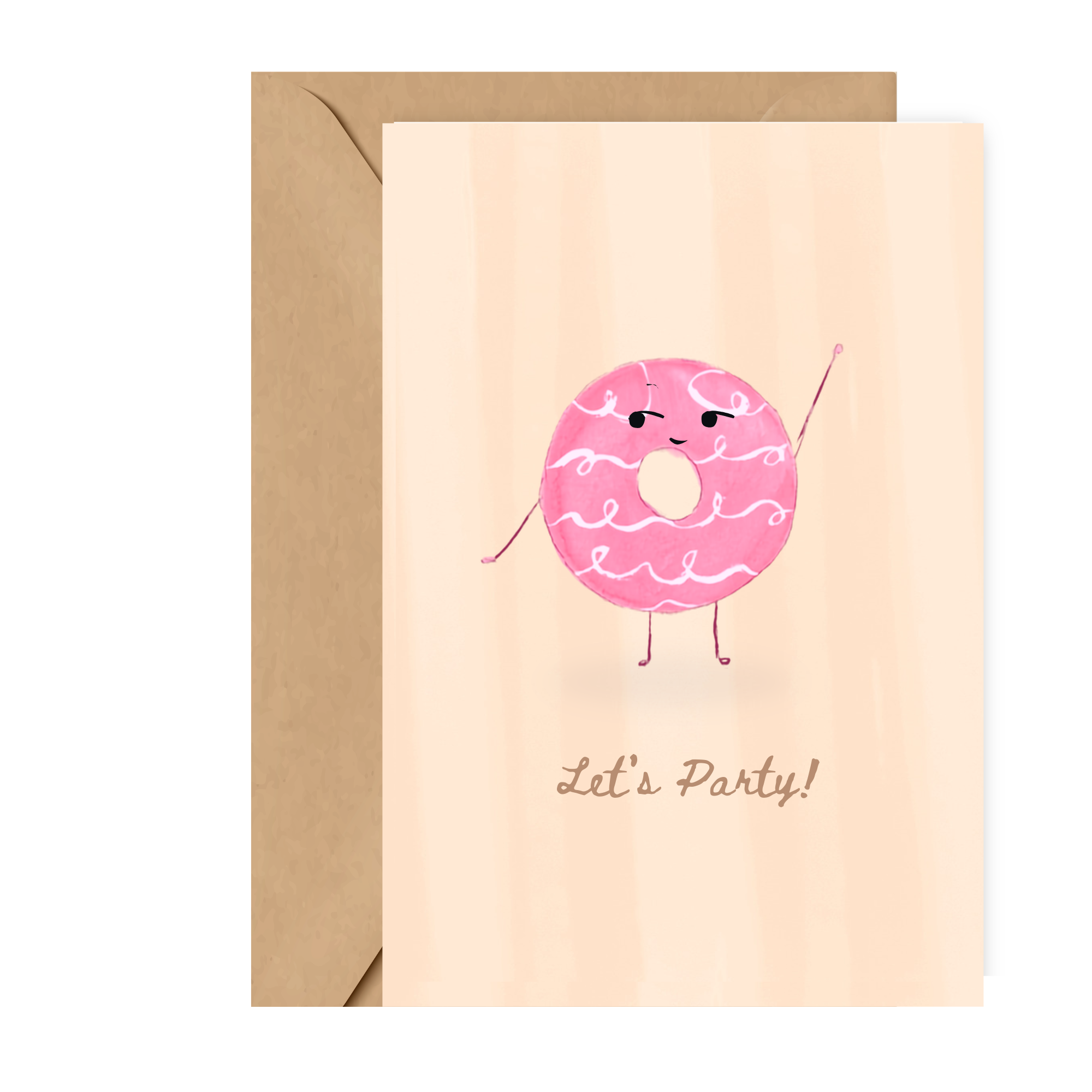Party Ring greeting card A6