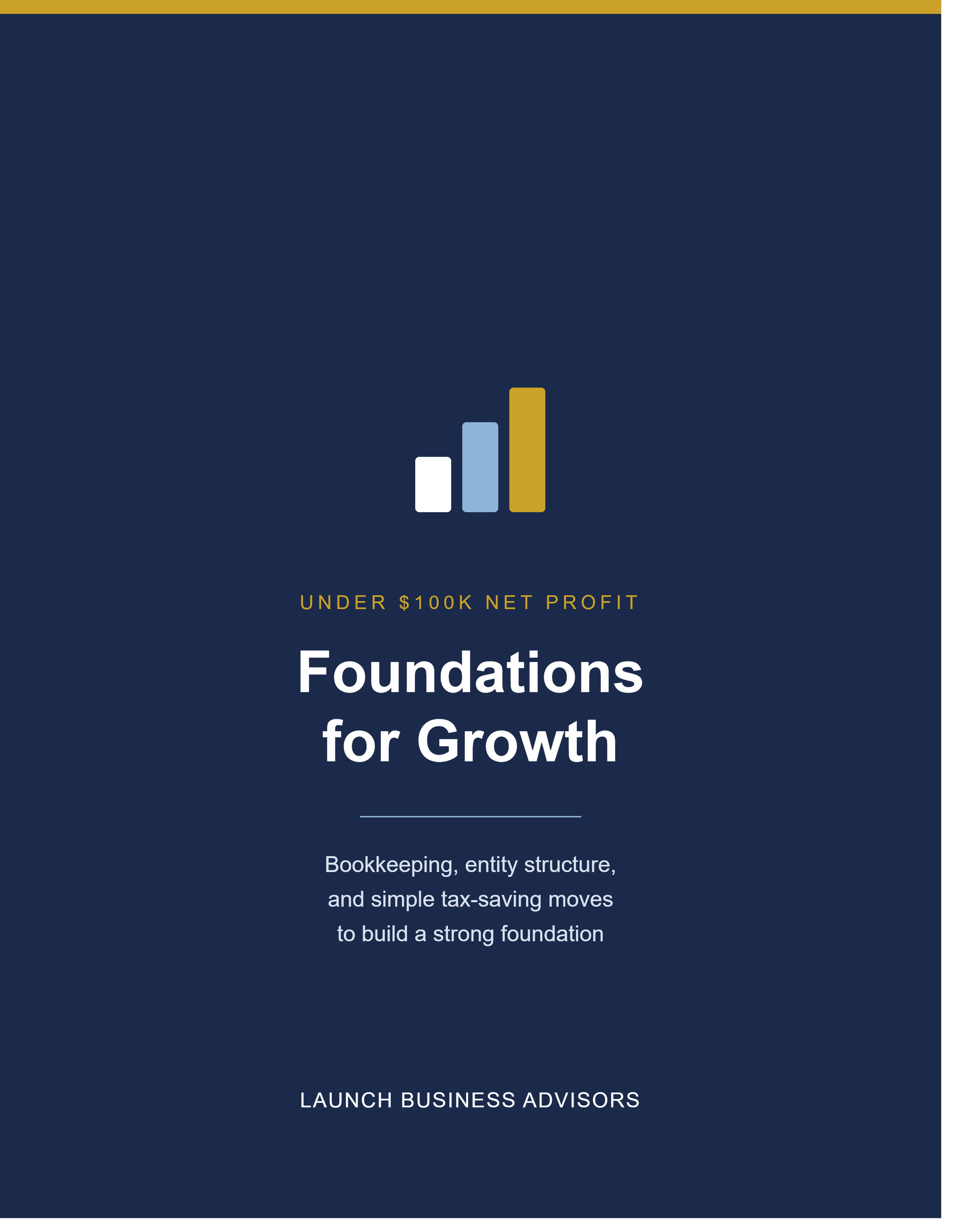 Foundations for Growth: For Net Profit Under $100k