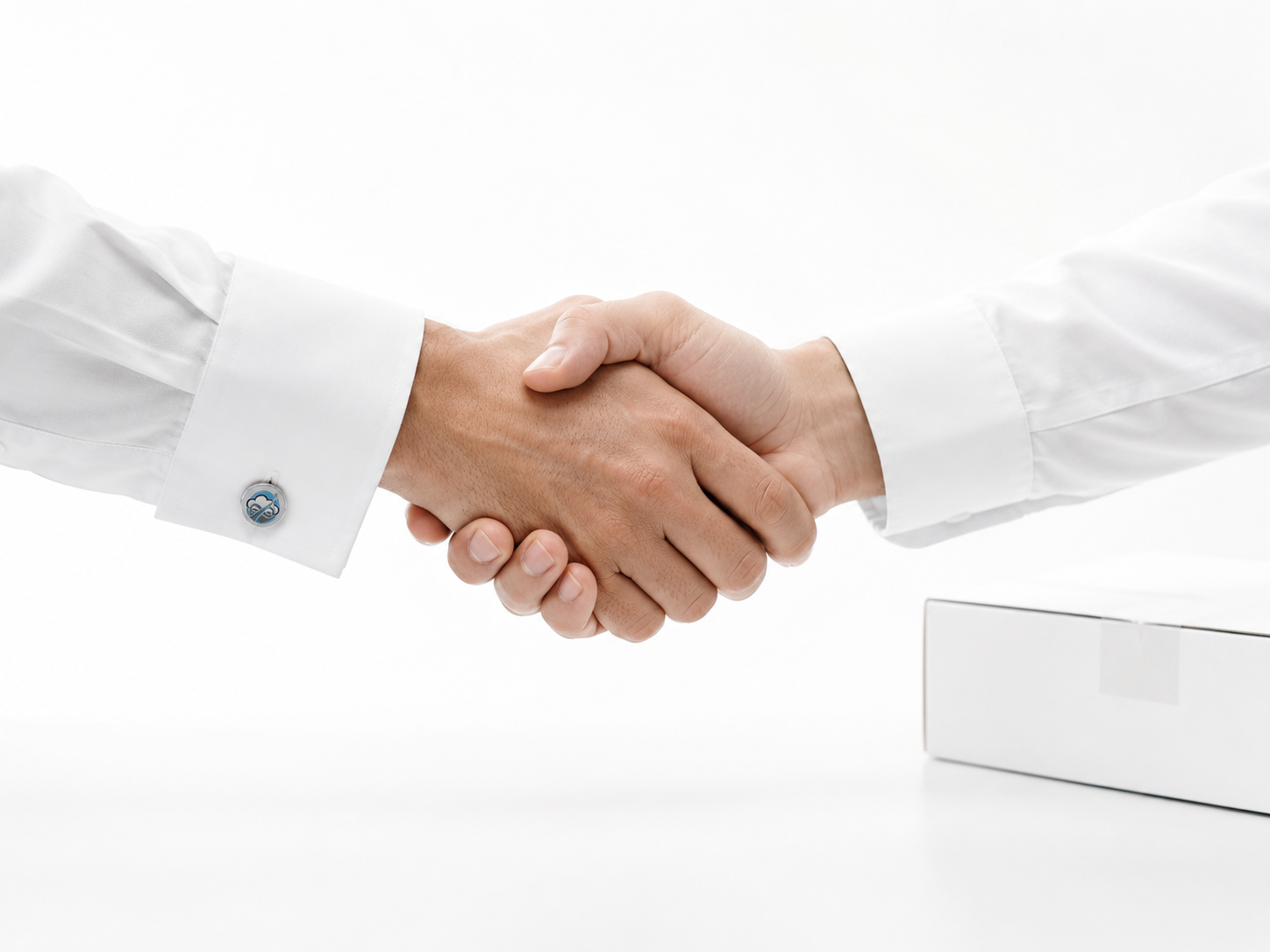 Handshake between Nimbus Connect owner and employee