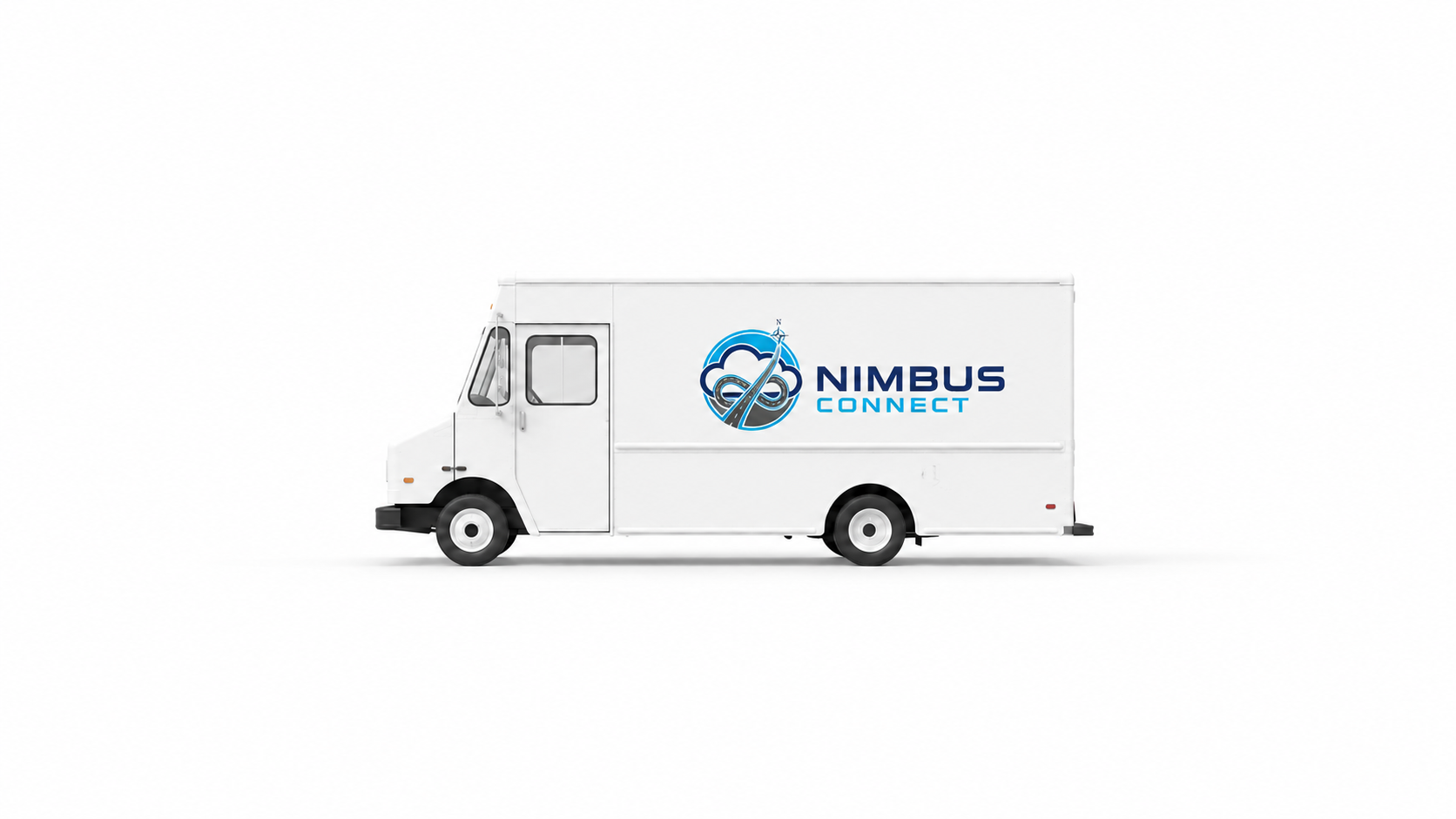 Nimbus Connect white commercial van seen from the side