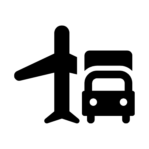 A line sculpture of a cat sitting on a table with a small plant in a pot beside it, against a plain background.