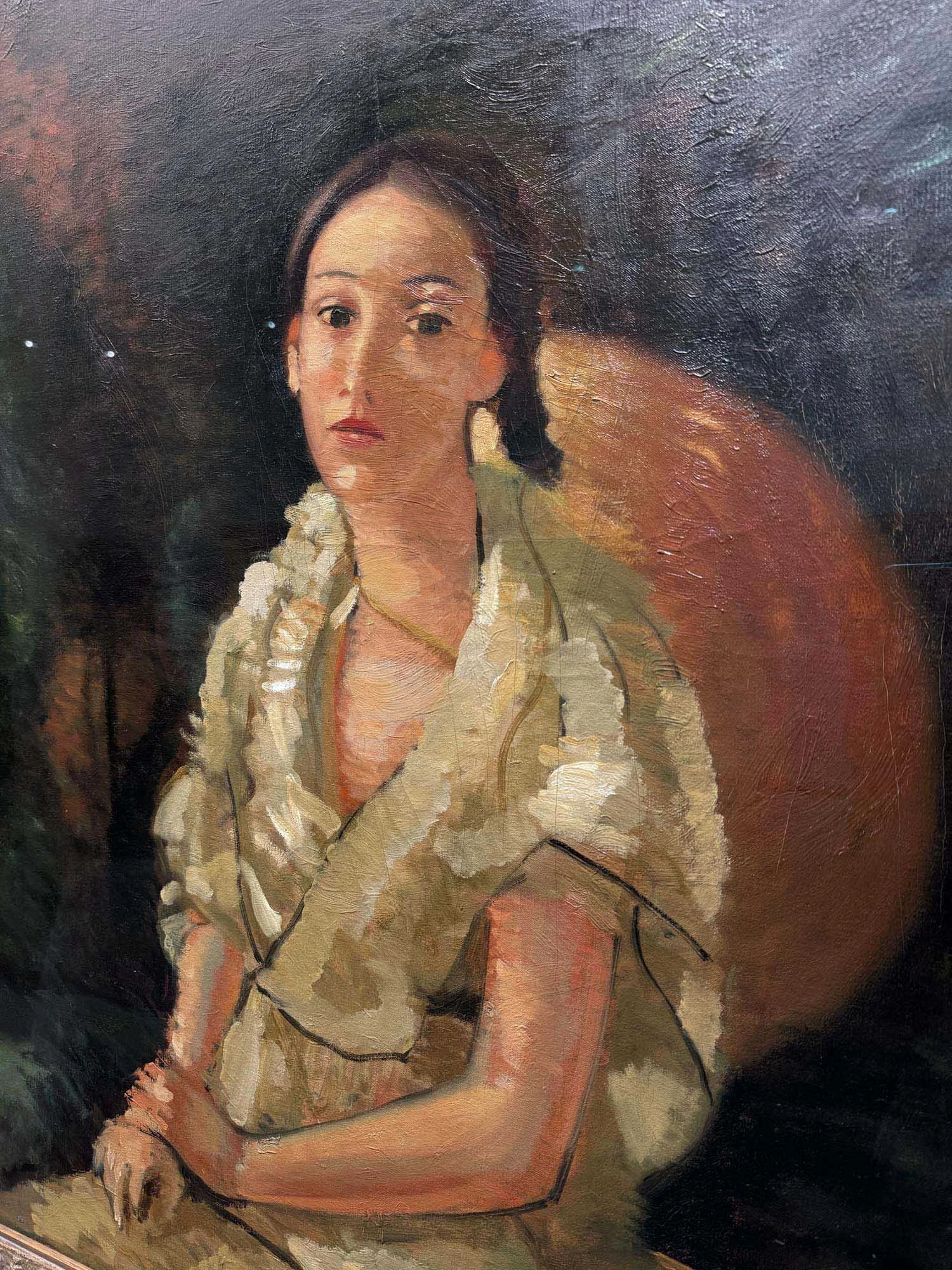 Painting La Nièce du peintre assise by André Derain.jpg