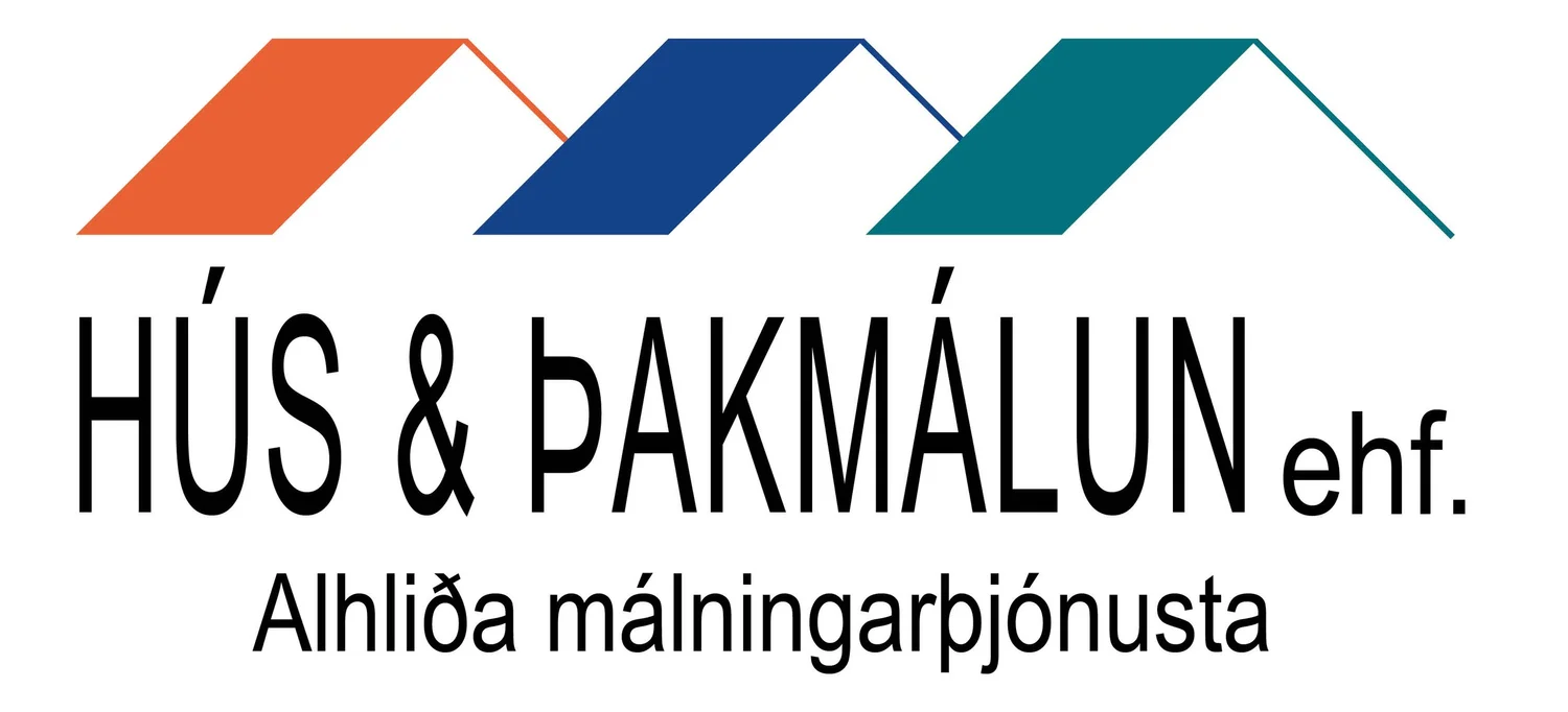 Hús og þakmálun