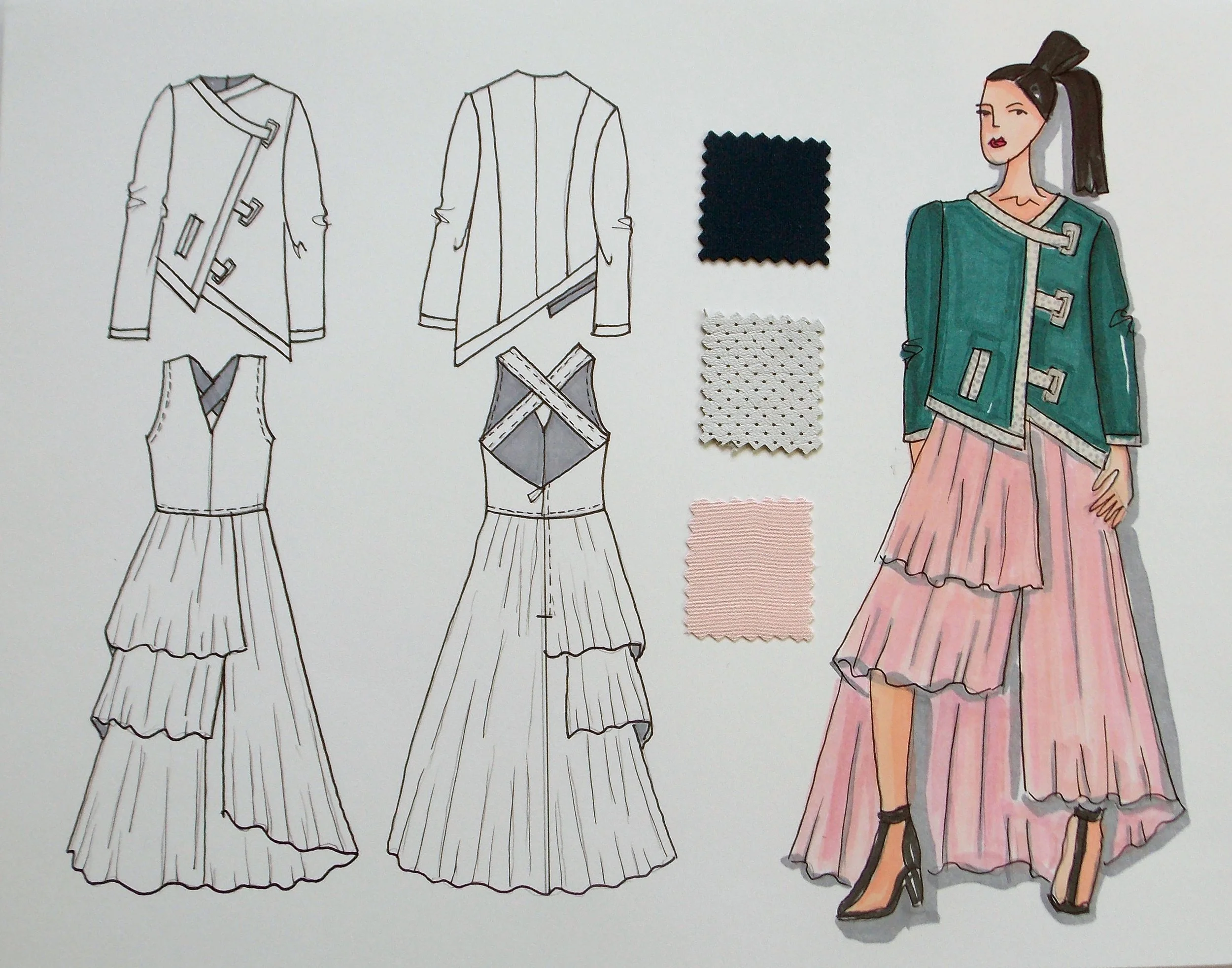 designs, fabric s and flats