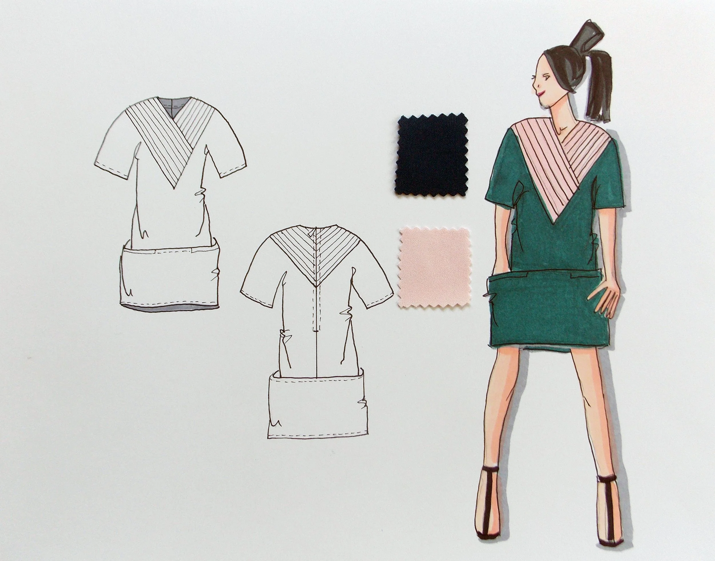 designs, fabric s and flats