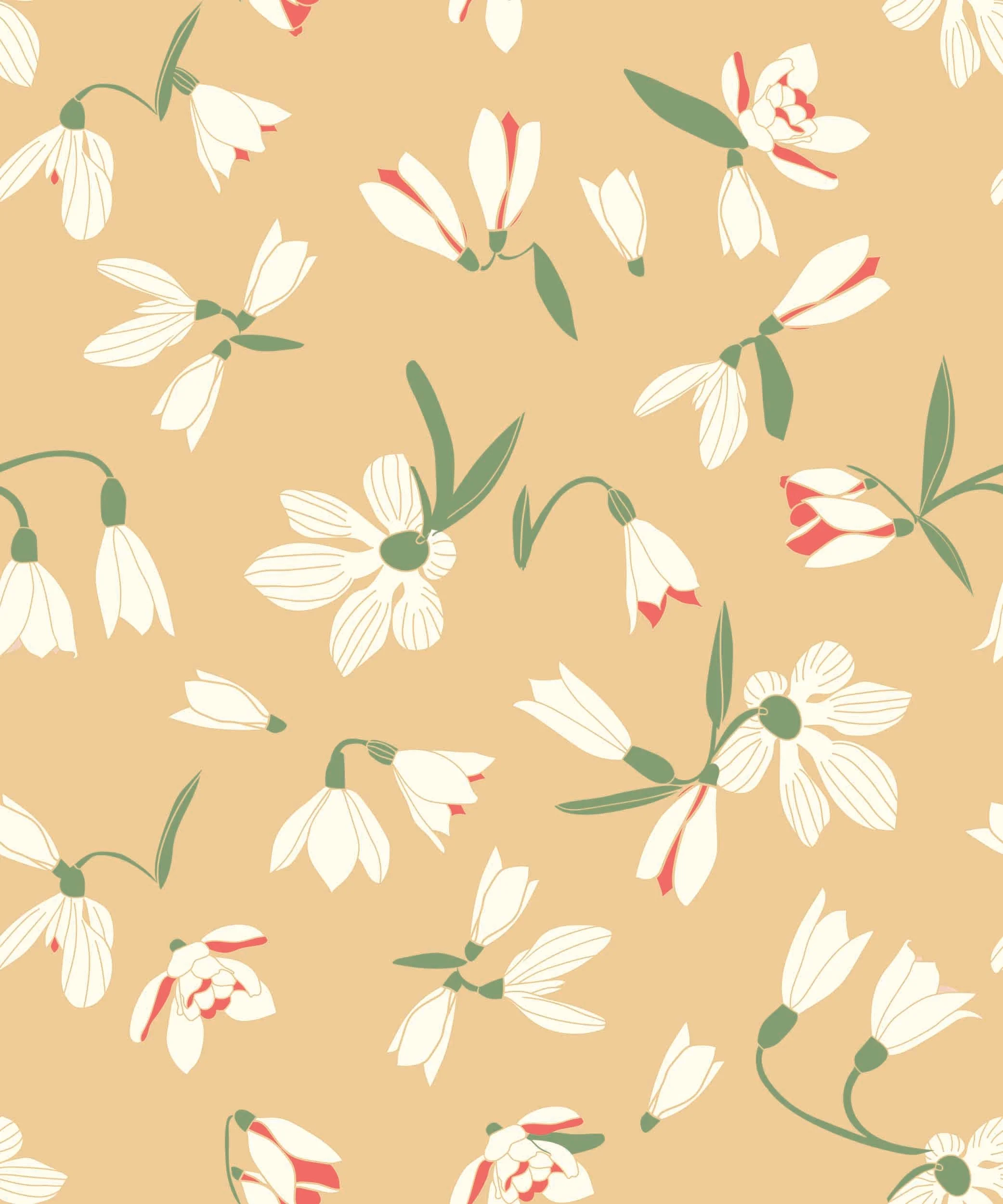 Snowdrops color story 1