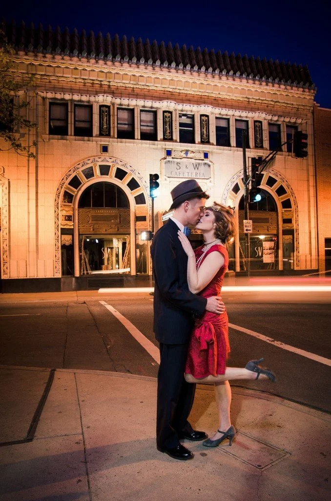 !920's inspired dress featured in Our Staten Gatsby’s Asheville