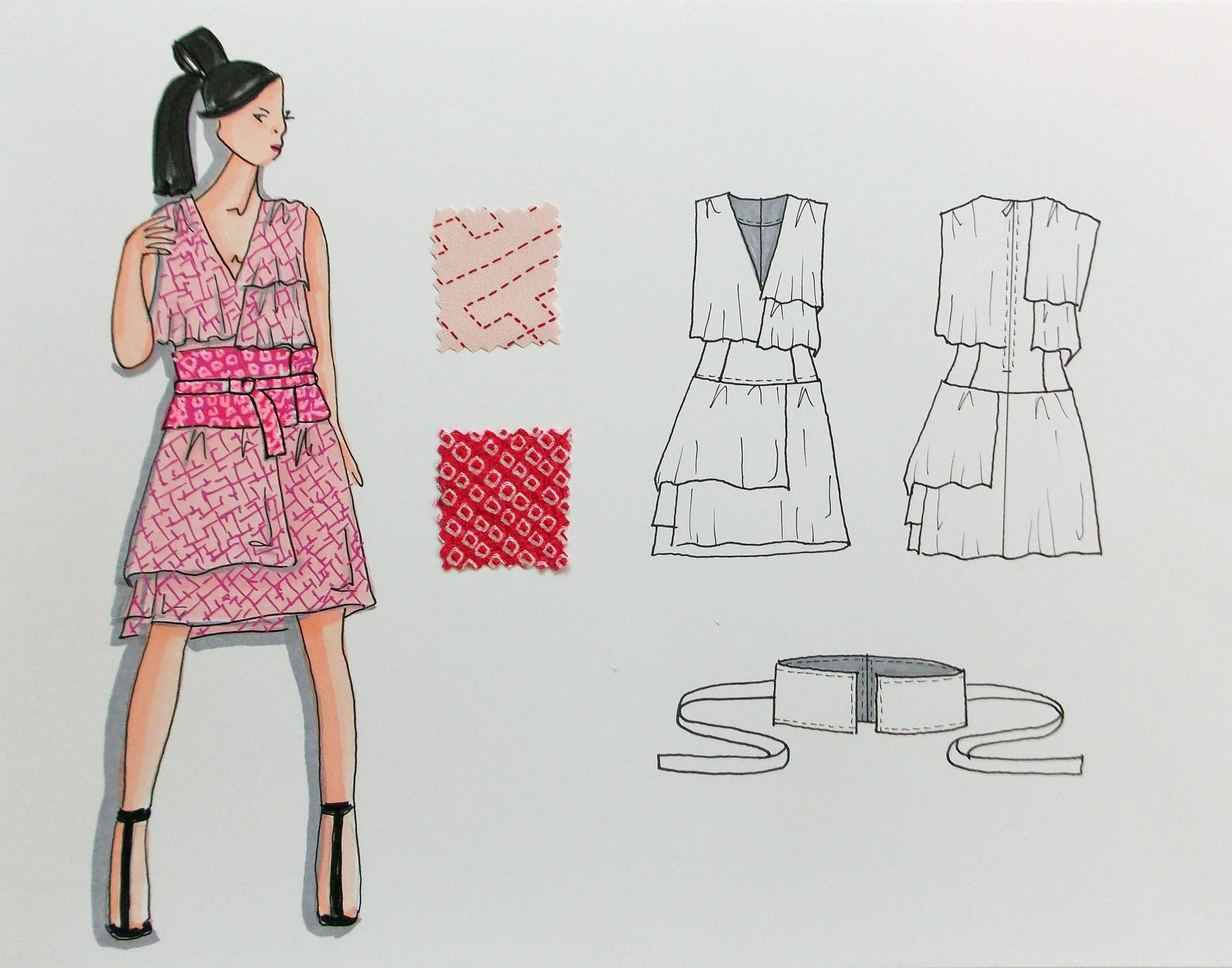 designs, fabric s and flats