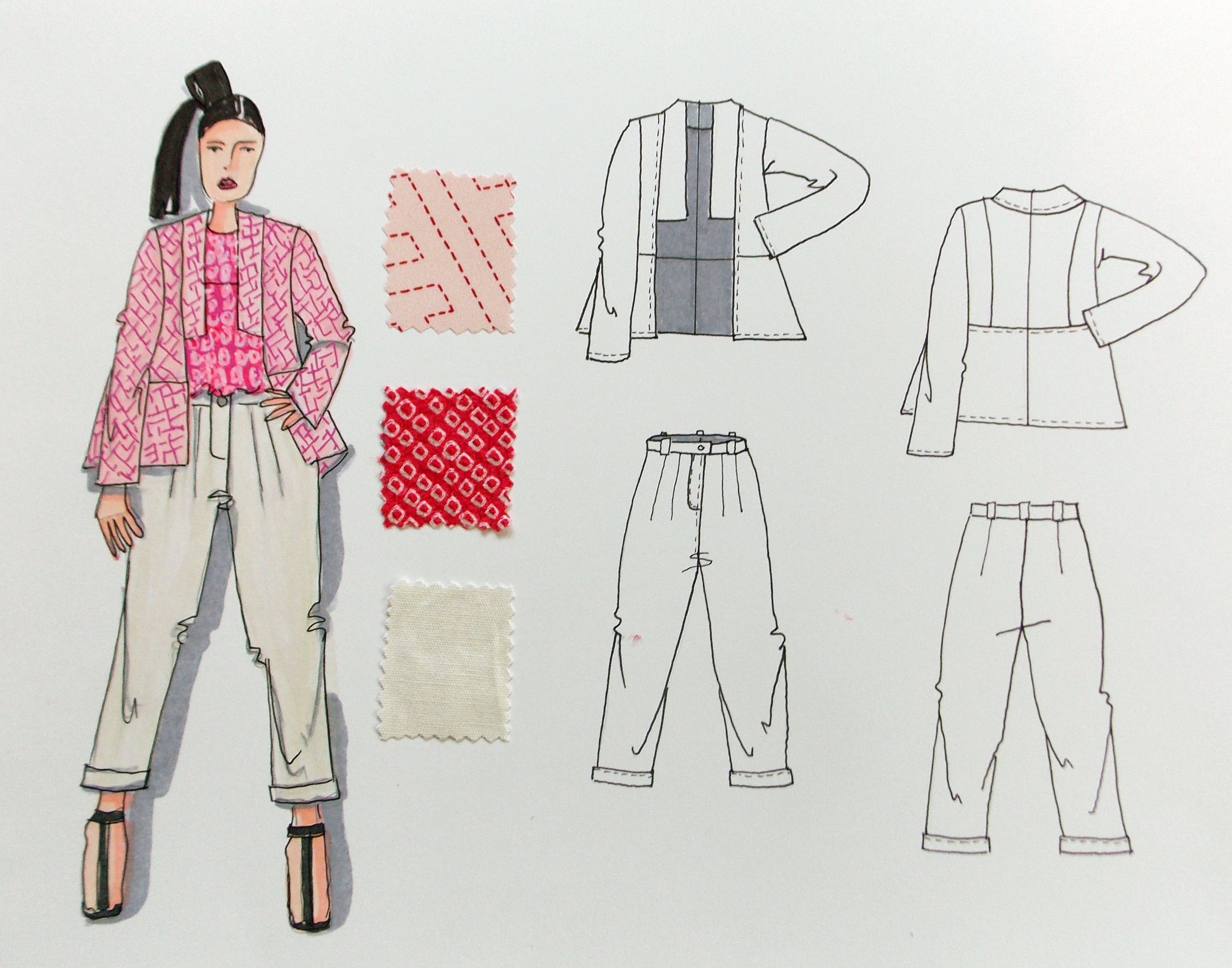 designs, fabric s and flats