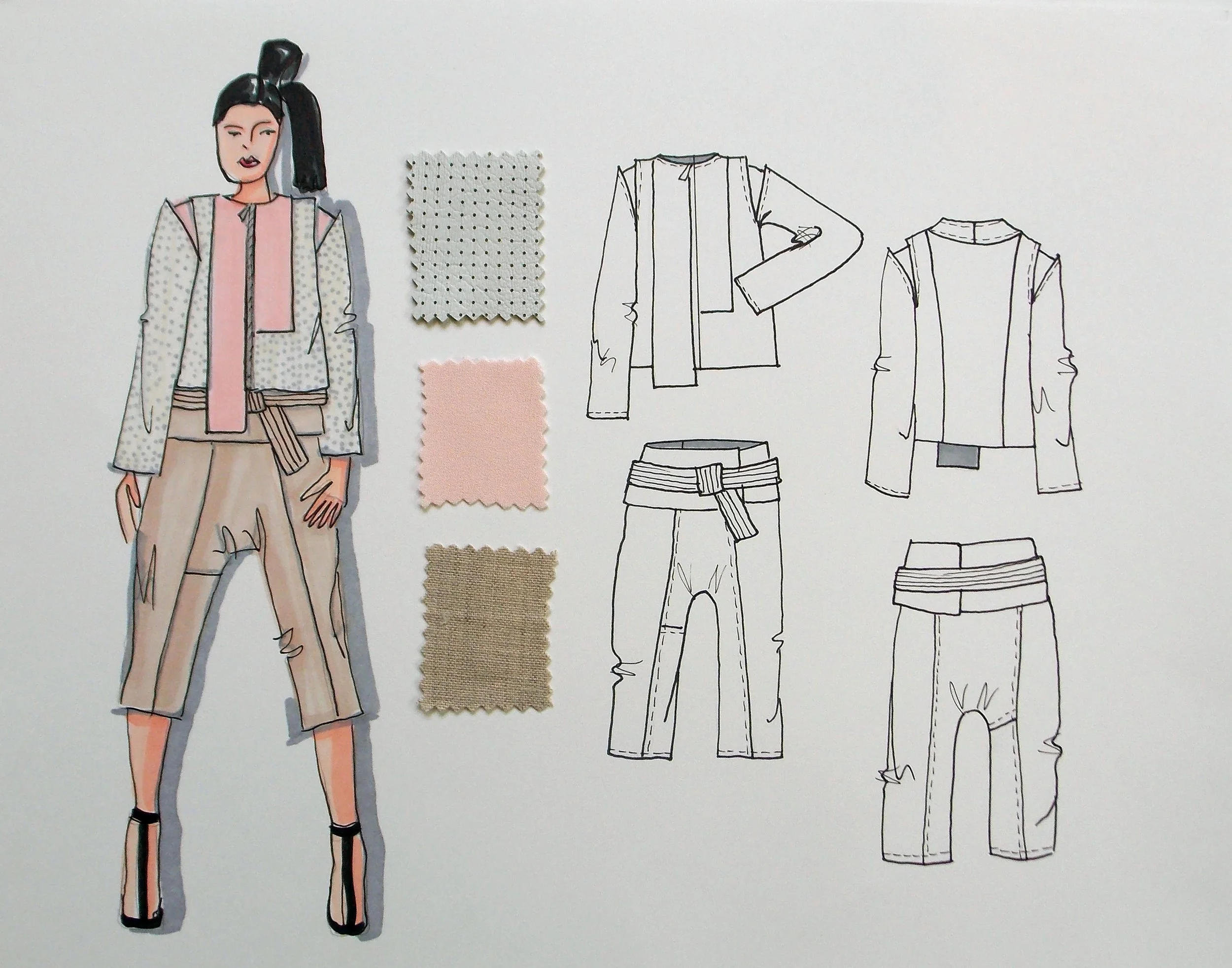 designs, fabric s and flats