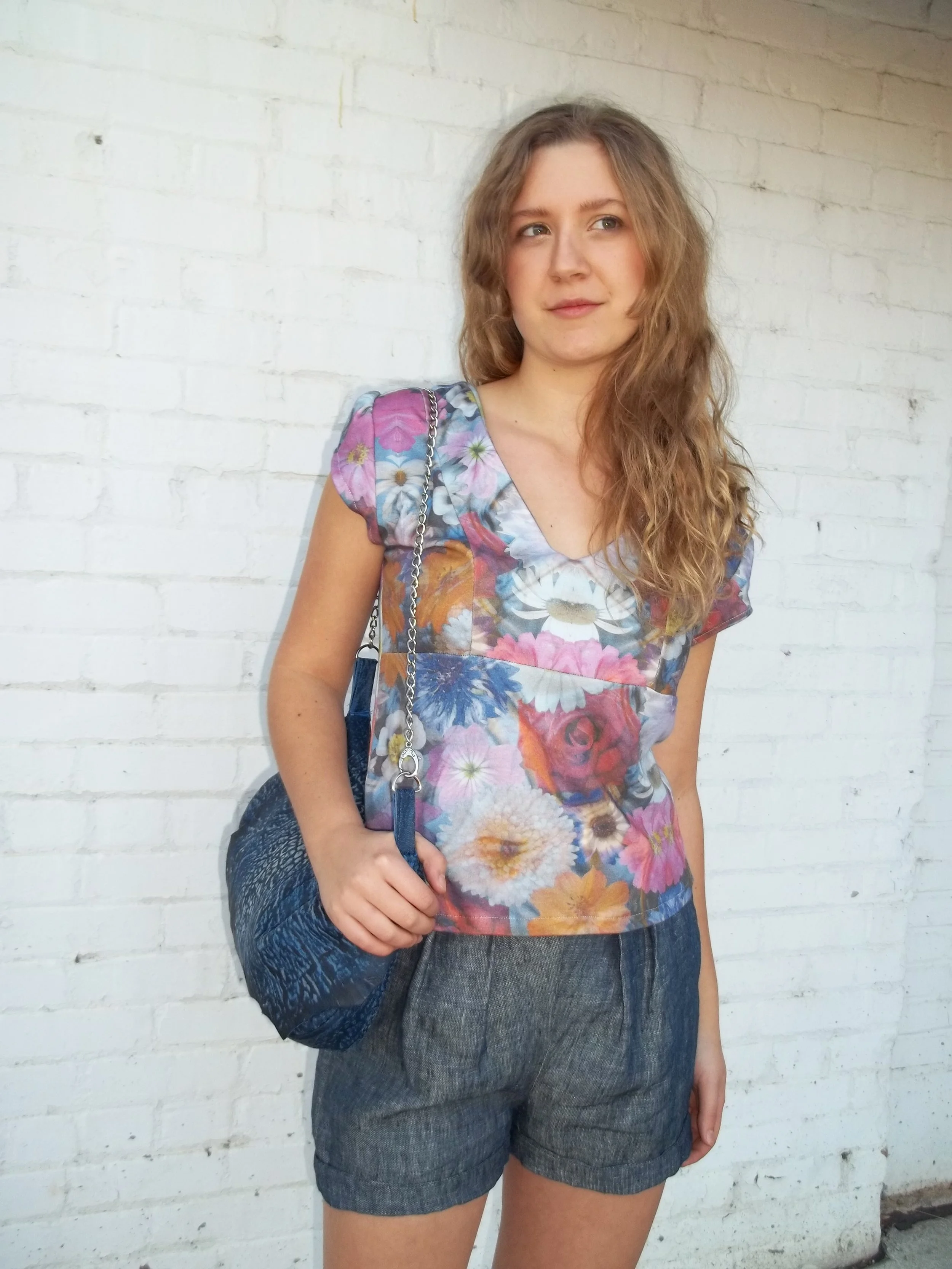 Sustainable Floral Top