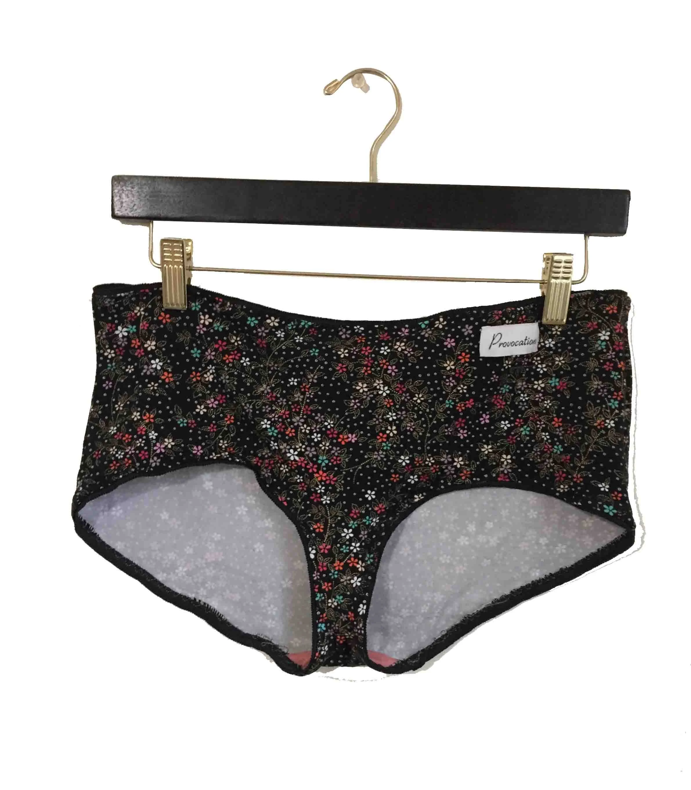 Medium Dark Floral Print ECOundies