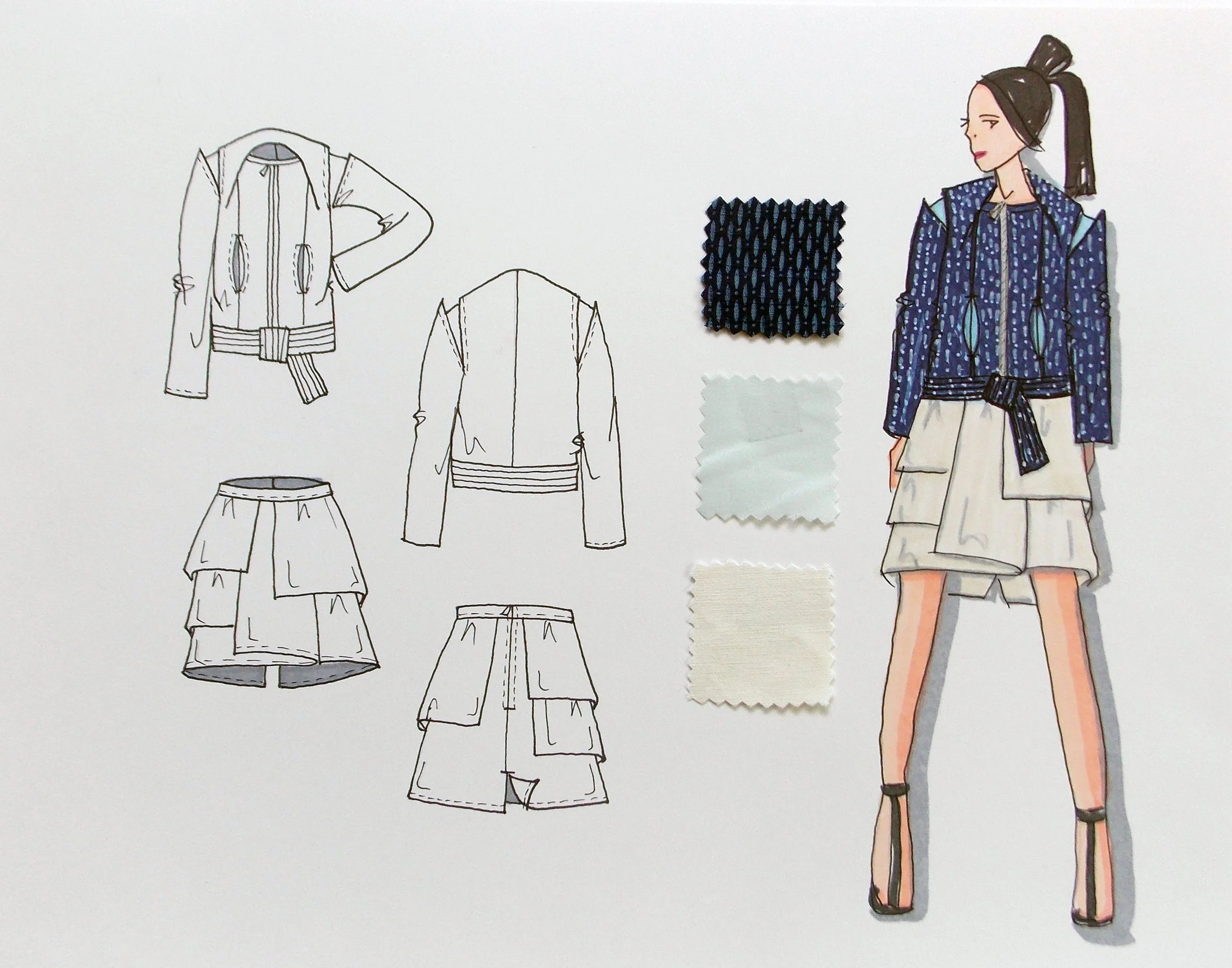 designs, fabric s and flats