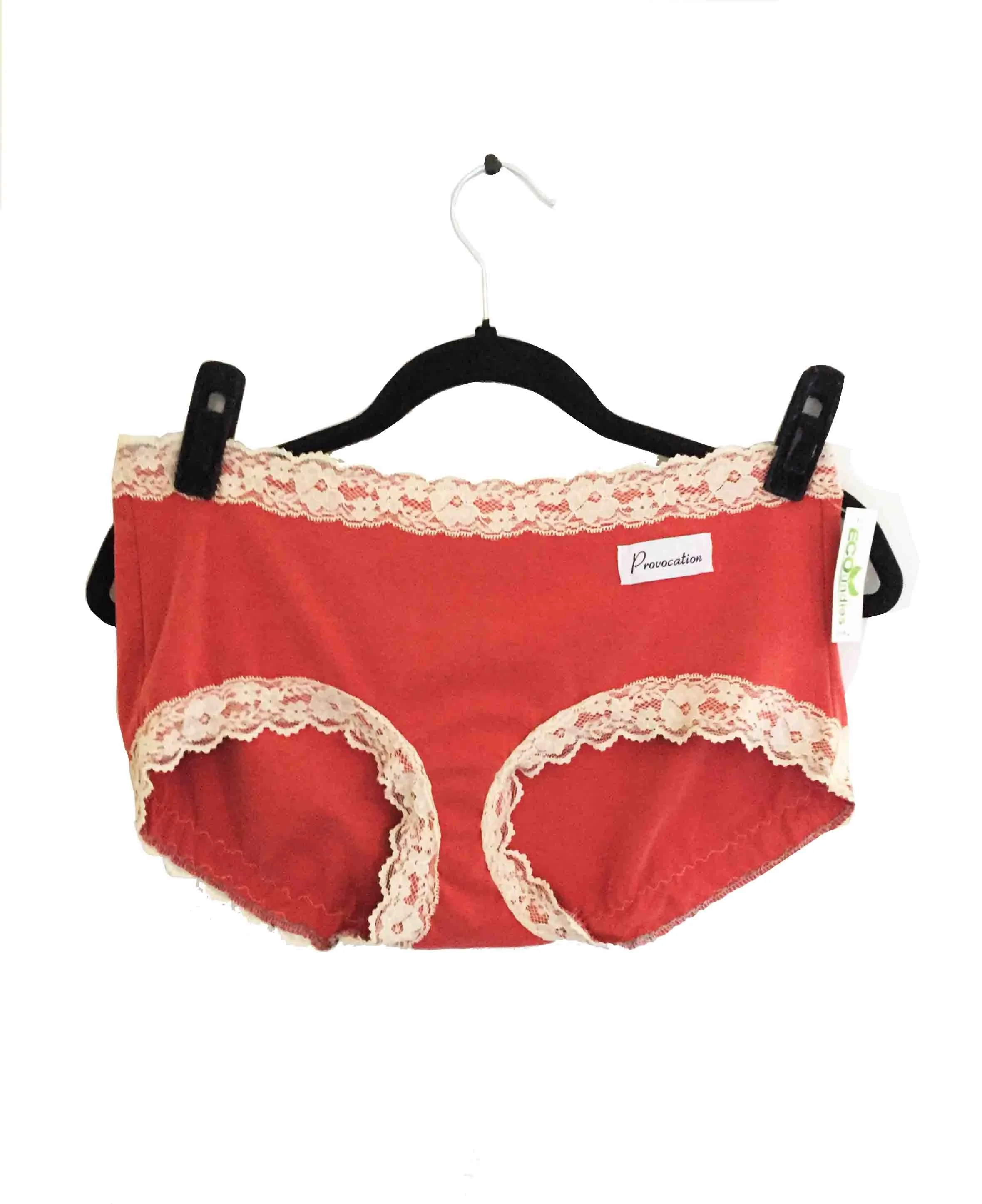 Large Eco-Luxe Lace Trim Panties