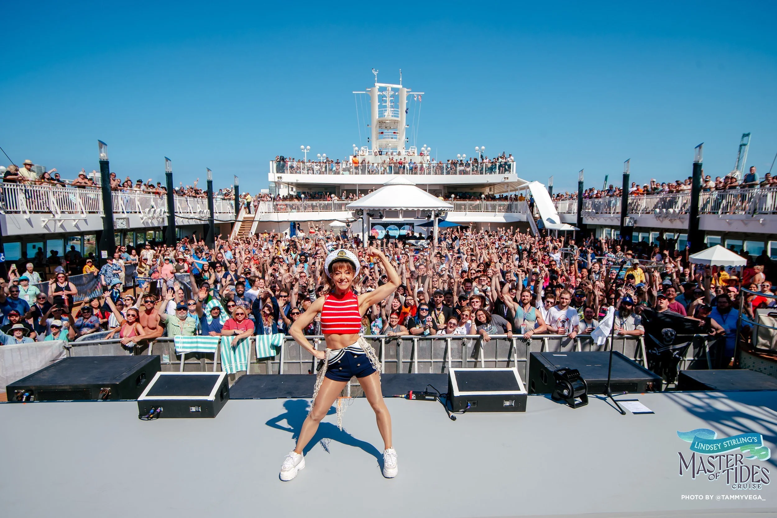 Behind the Lens on Lindsey Stirling’s “Master of Tides” Cruise