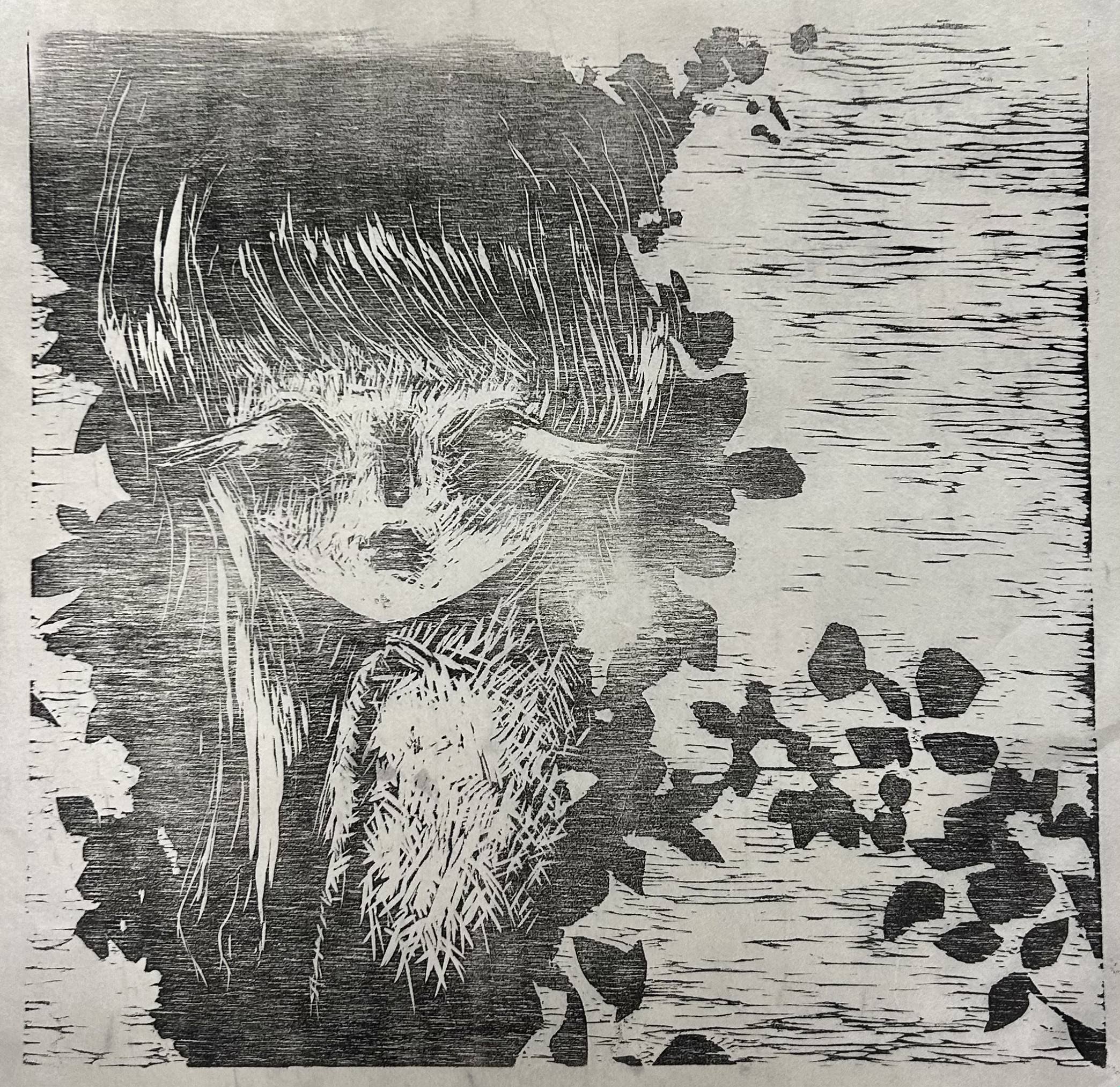 Untitled, 2025
woodcut relief print on thai kozo paper