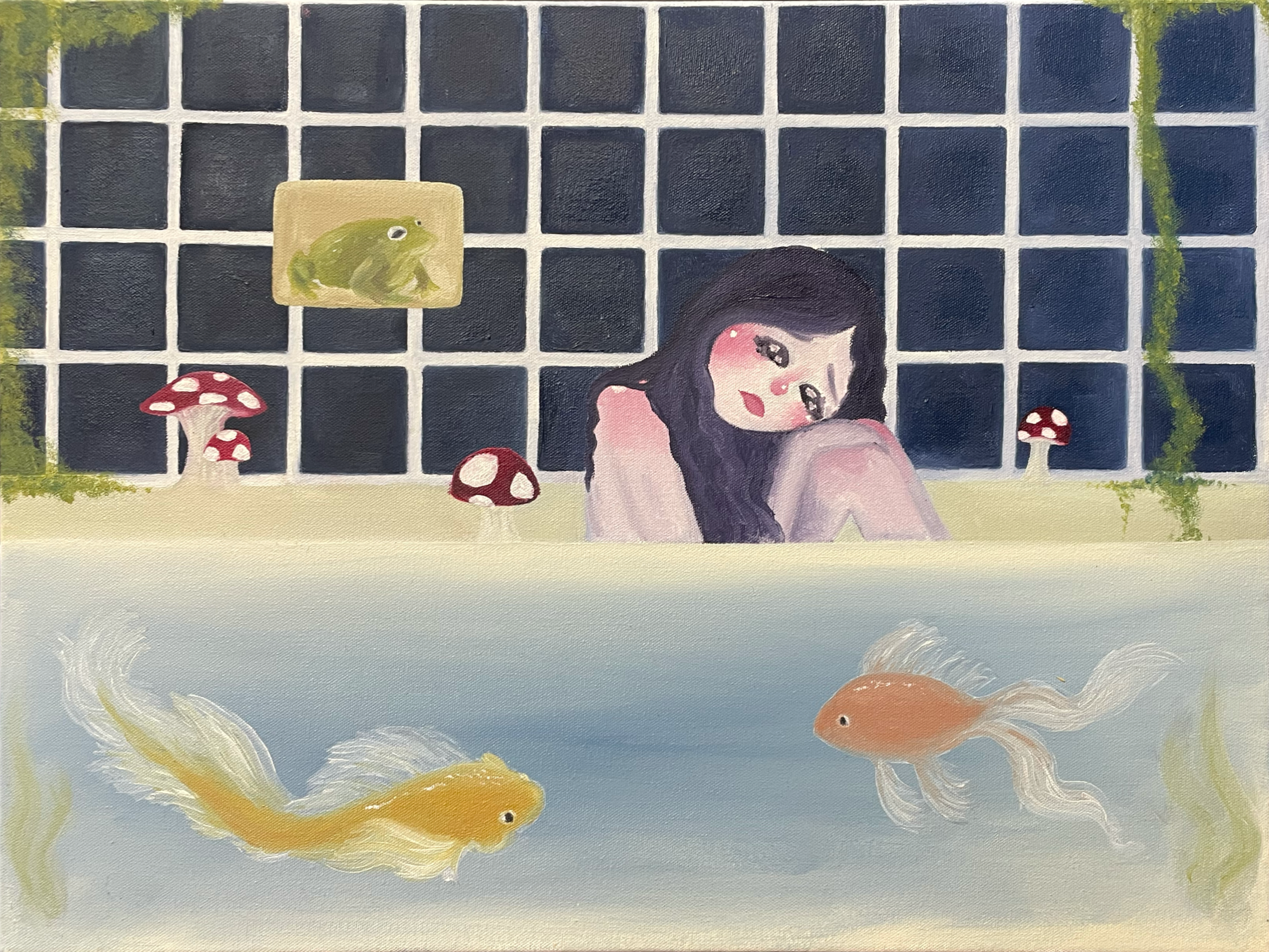 Dissociation, 2022
oil on canvas, 24"x18"