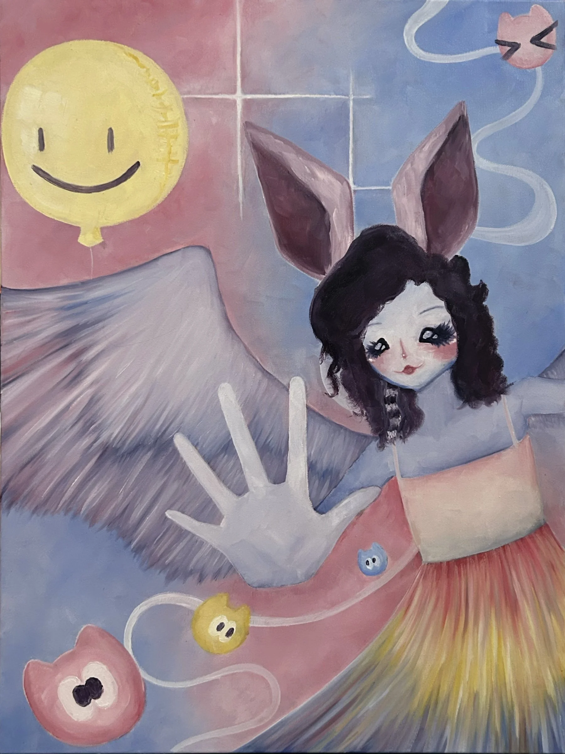 Something New, 2024
oil on canvas, 18"x24"