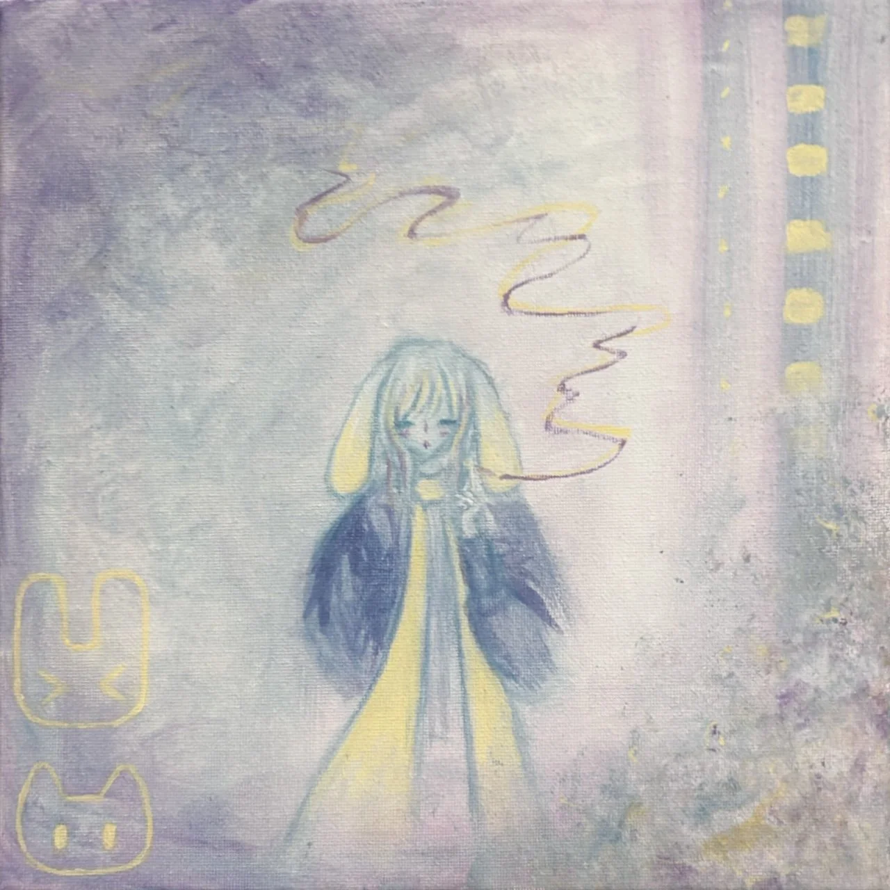 bbvunny, 2024
acrylic on canvas, 12"x12"