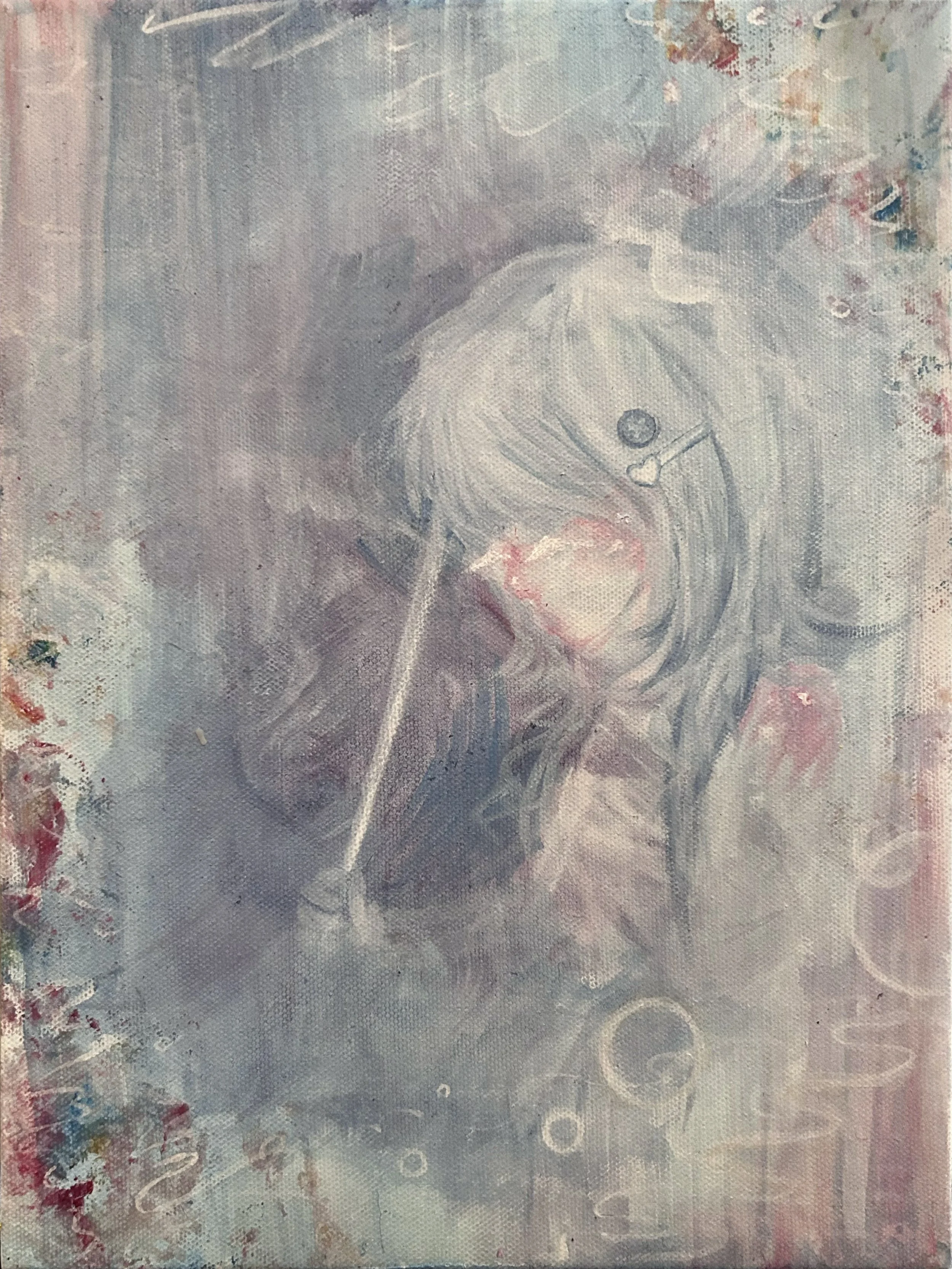 Untitled 07, 2024
acrylic on canvas, 9"x12"