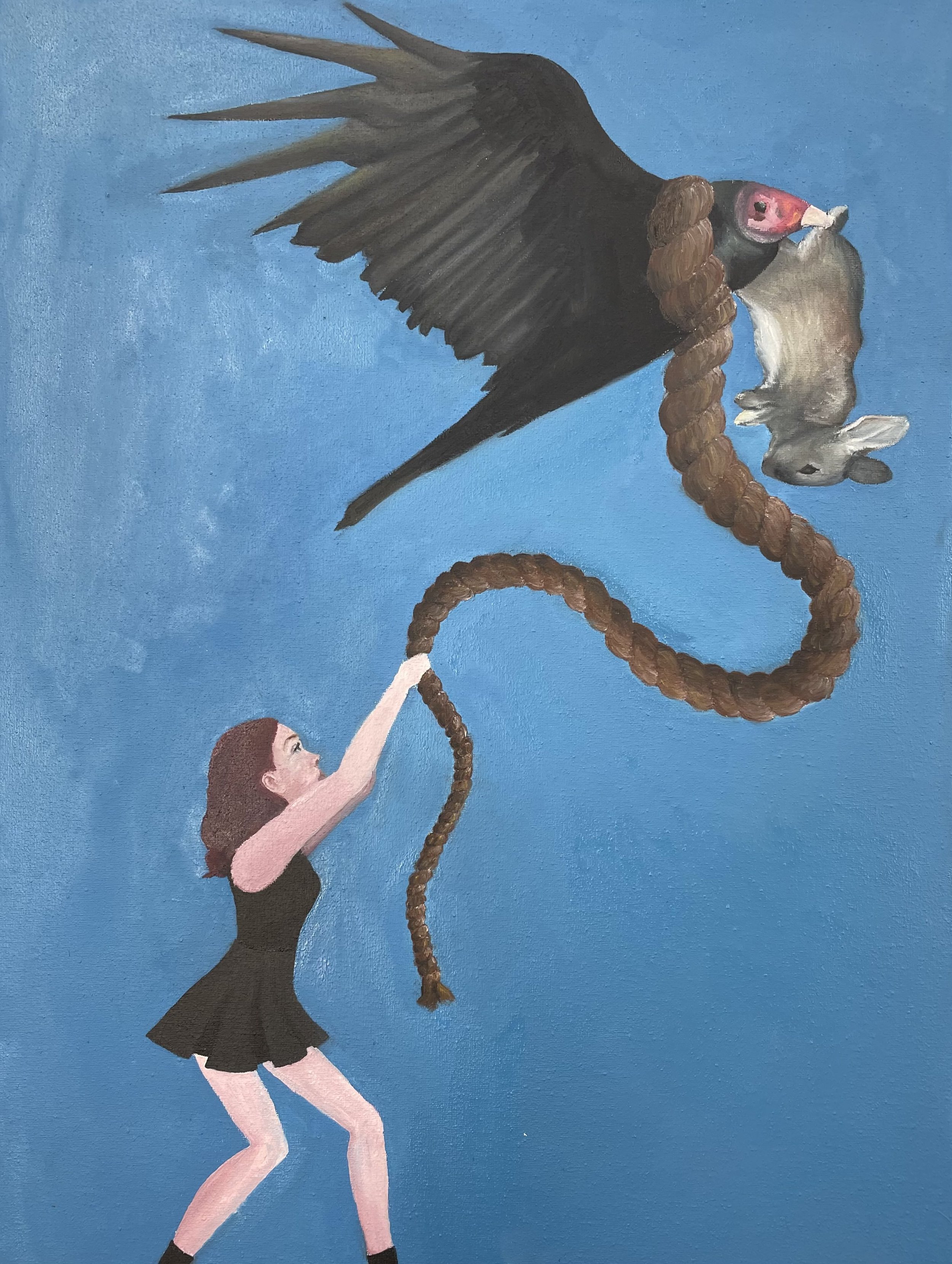 Best Friends, 2021
oil on canvas, 18"x24"