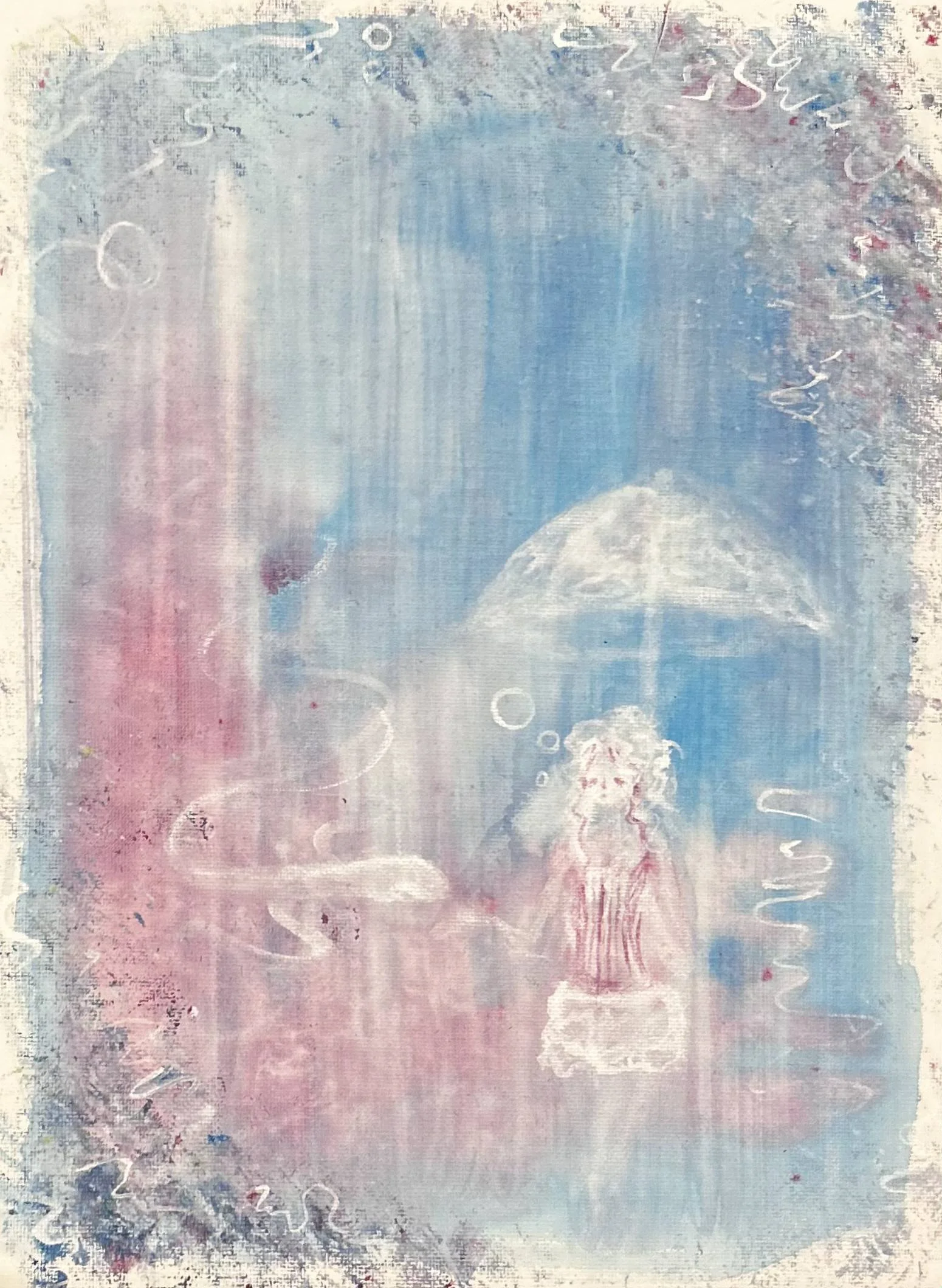 Untitled 11, 2024
acrylic on canvas, 9"x12"