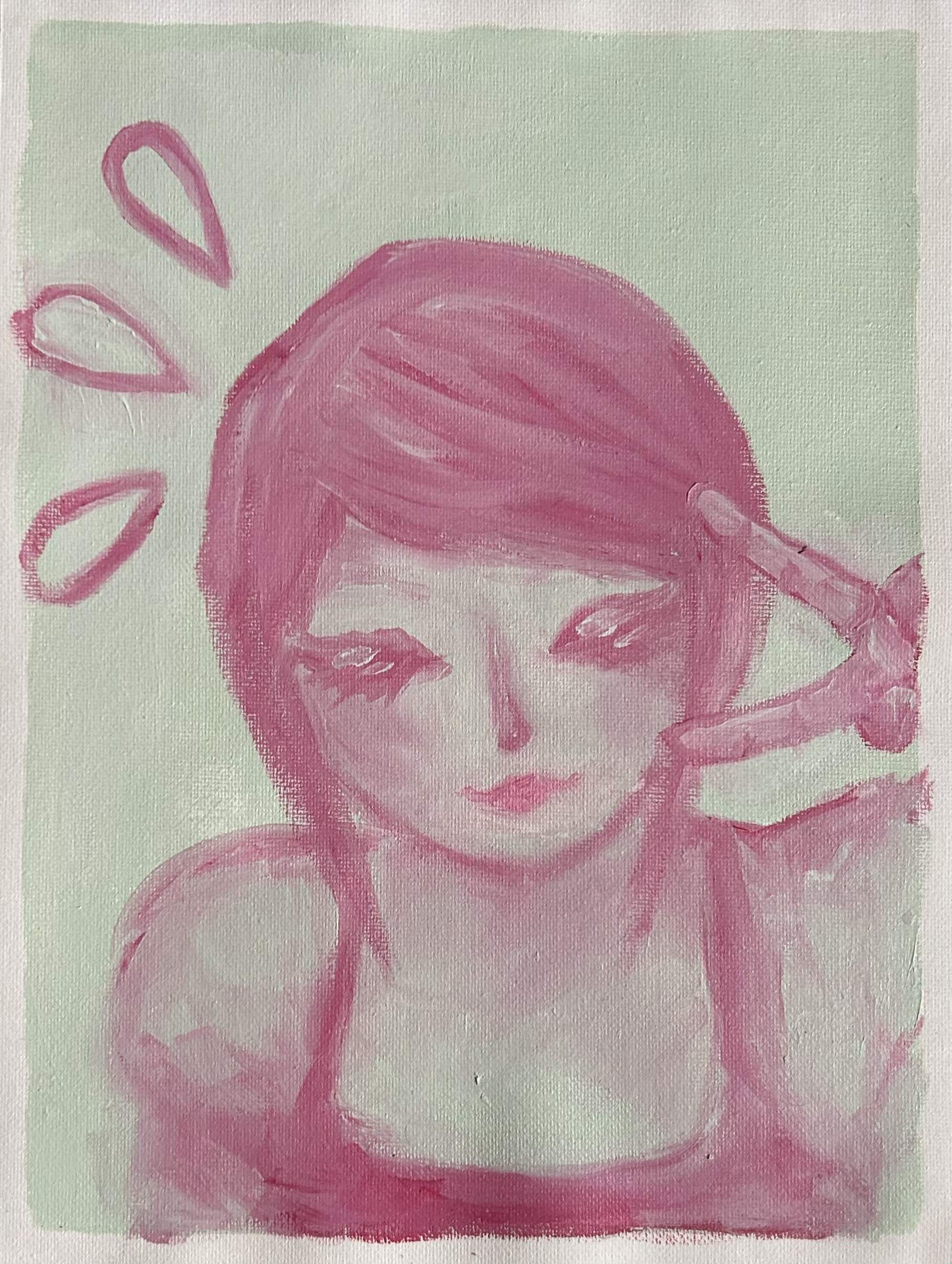 Untitled 06, 2024
acrylic on canvas, 9"x12"