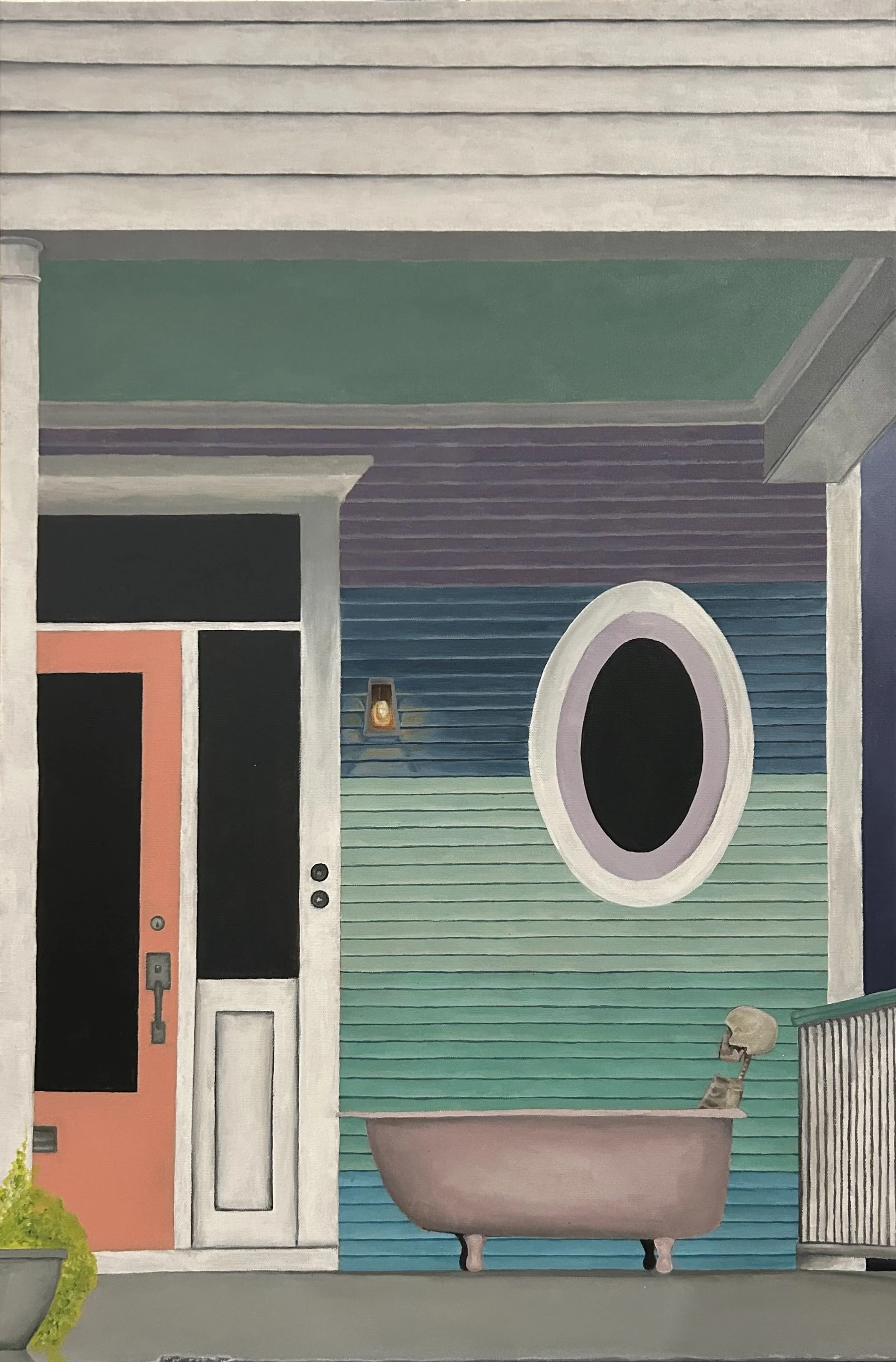 Rainbow House, 2024
oil on canvas
