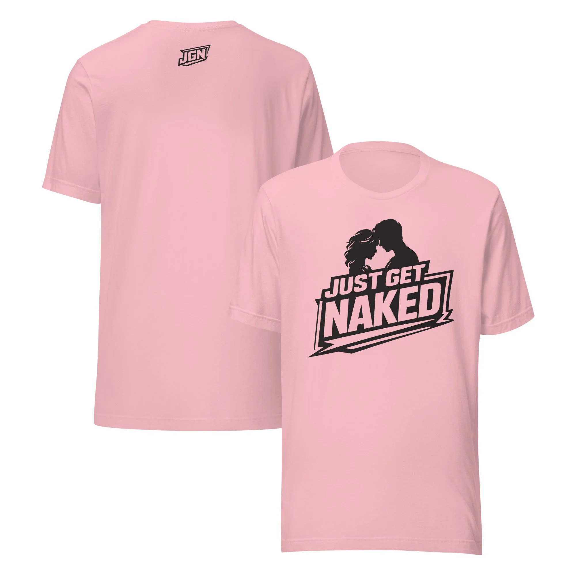 Just Get Naked Logo - Unisex t-shirt