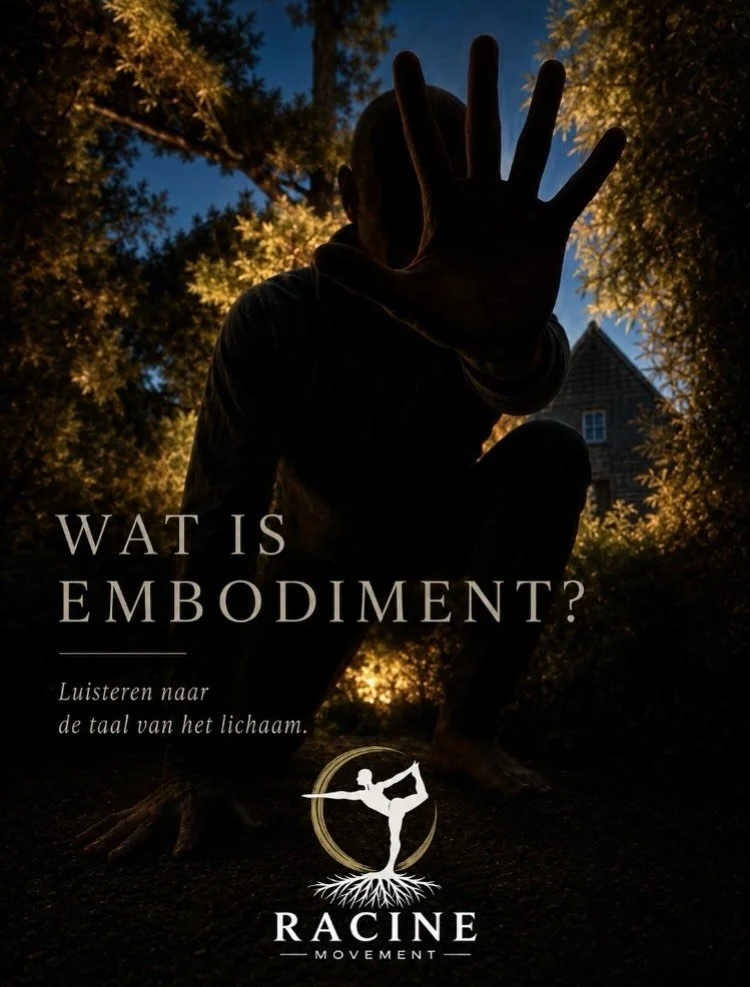 Embodiment gaat niet over iets worden.

Het gaat over terugkeren.

Terug naar je ademhaling.
Terug naar je gevoel.
Terug naar de wijsheid van je lichaam.

Want soms weet je lichaam al wat je hoofd nog probeert te begrijpen.

🌿 Beweeg terug naar jeze