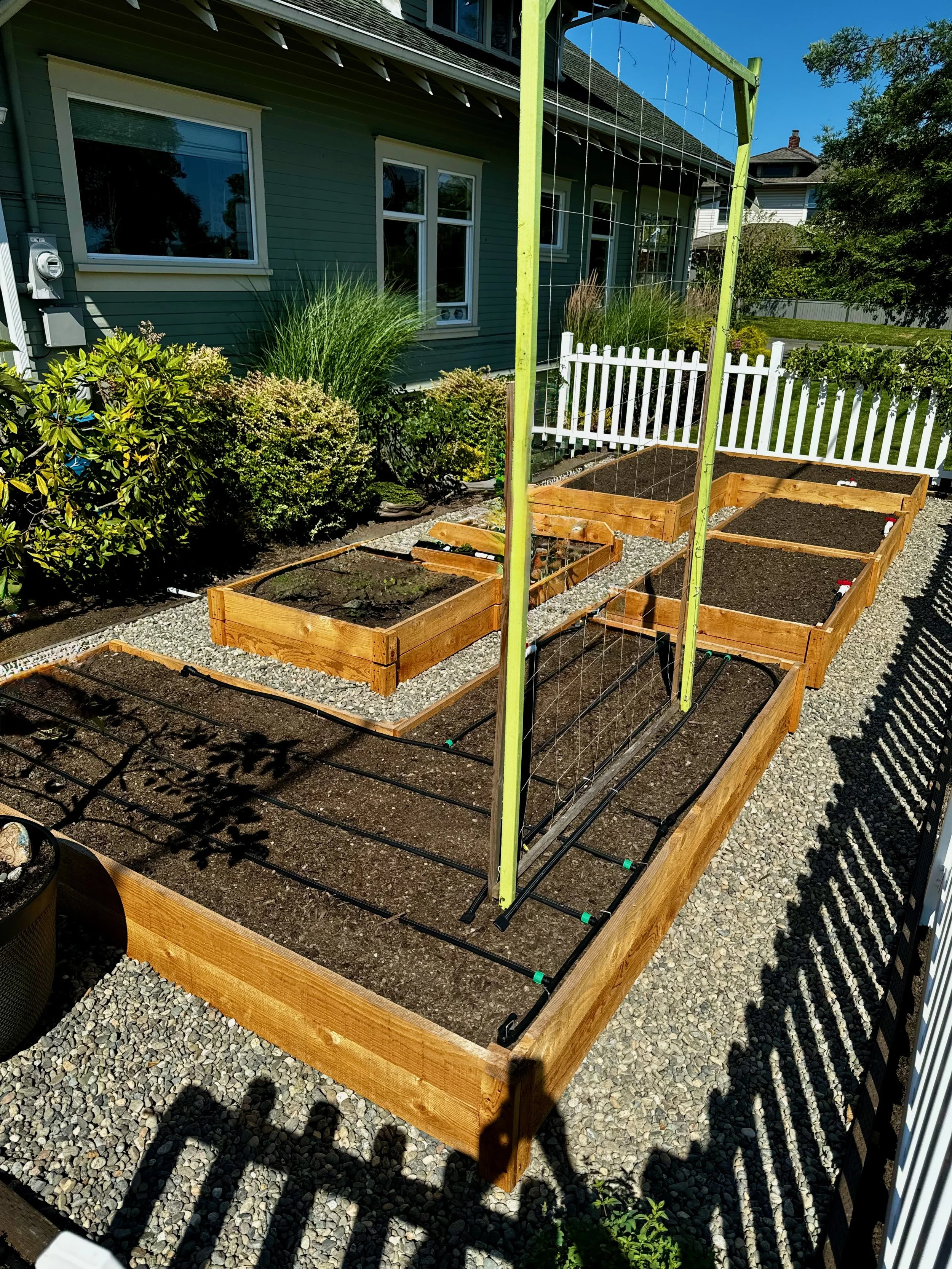 Raised Beds Ready To Plant