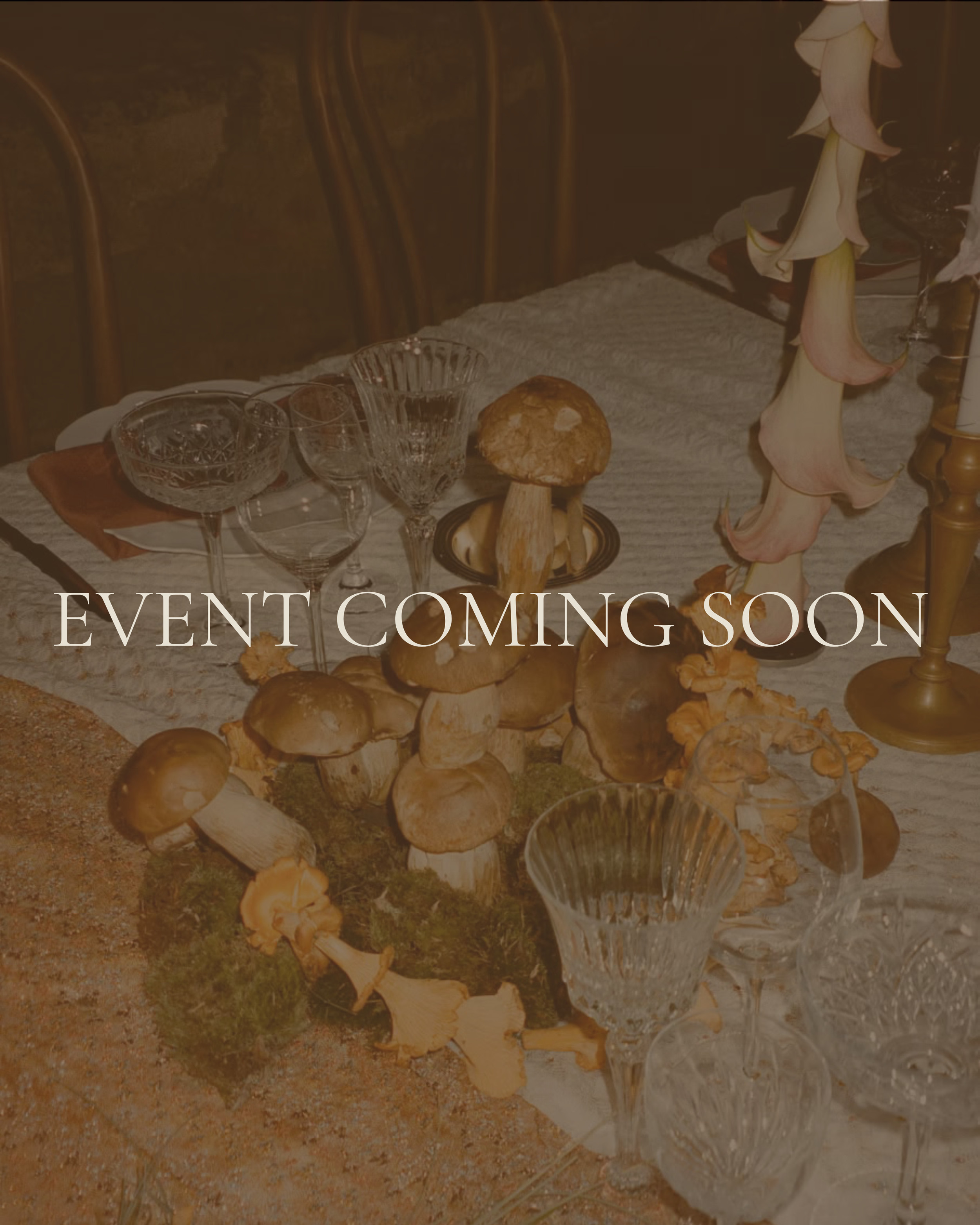Seasonal Supper Club - Autumn