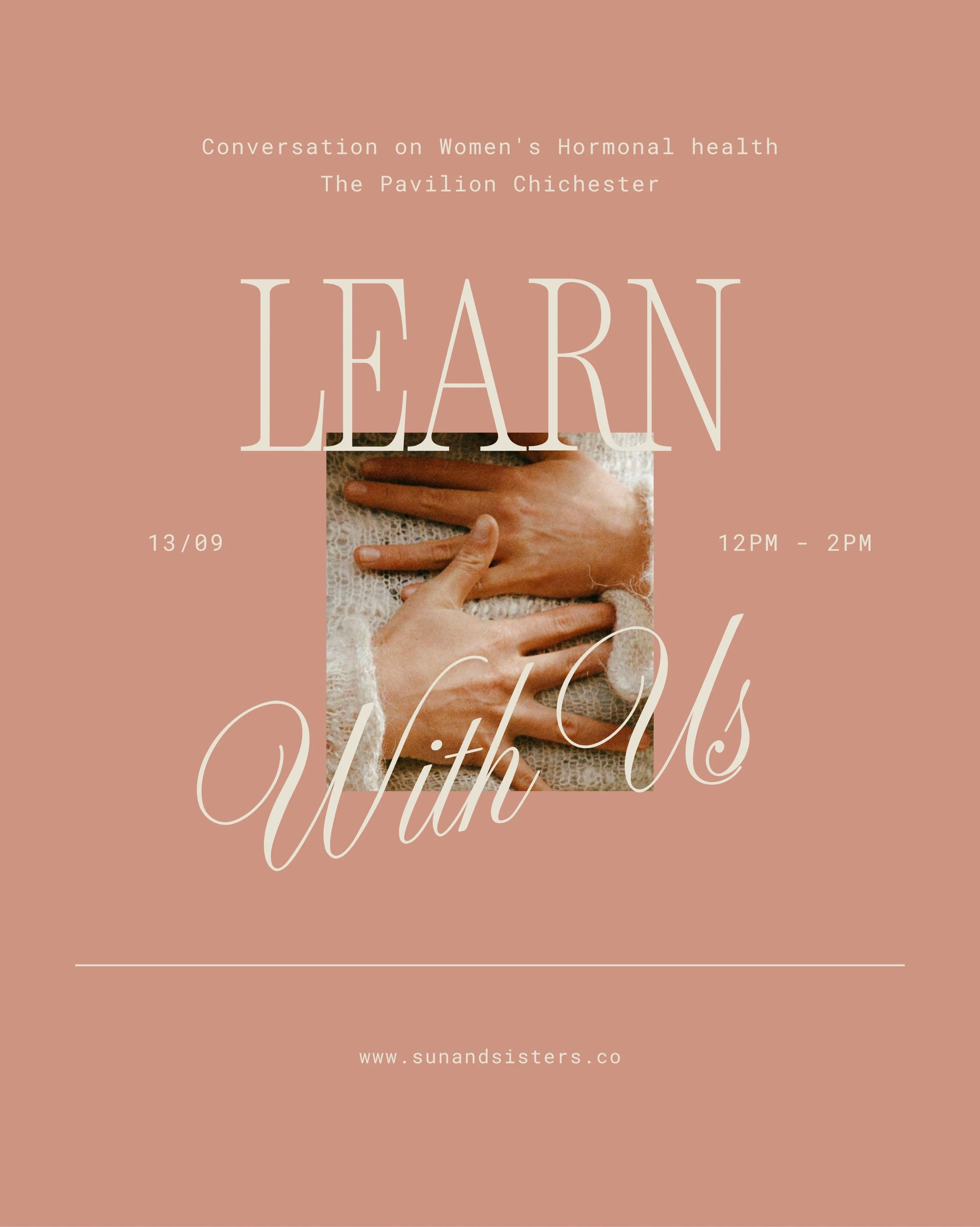 Join us for a relaxed and informative afternoon exploring the different phases of the menstrual cycle, how to live in sync with your cycle, and the powerful role hormones play in our overall wellbeing. 

Led by nutritionists Abbie and Ellie, we&rsquo