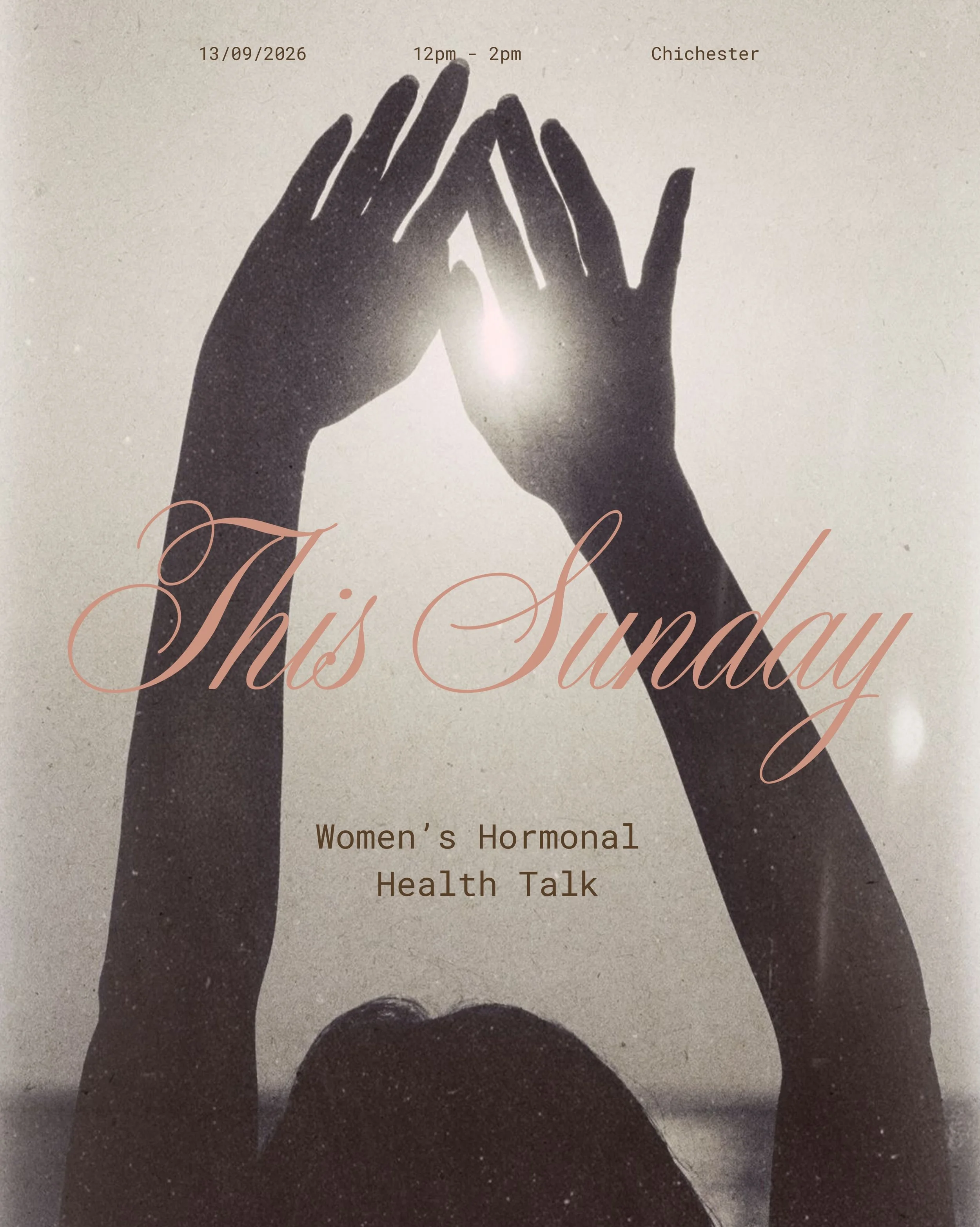 Honour your hormones 🤍

This Sunday, we&rsquo;re gathering to talk all things women&rsquo;s hormonal health, exploring the different phases of the menstrual cycle, how to live more in sync with your cycle, and the powerful role hormones play in our 