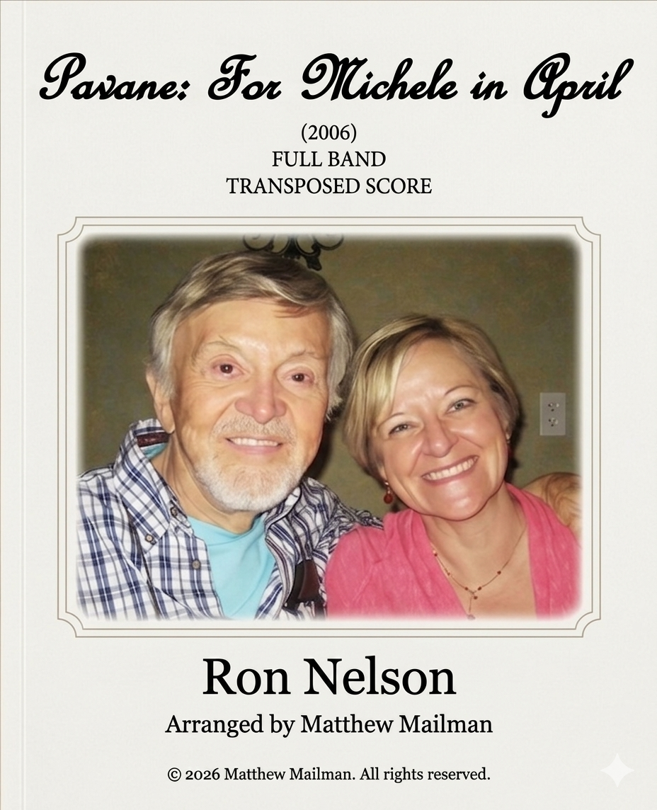 Pavane: For Michele in April by Ron Nelson