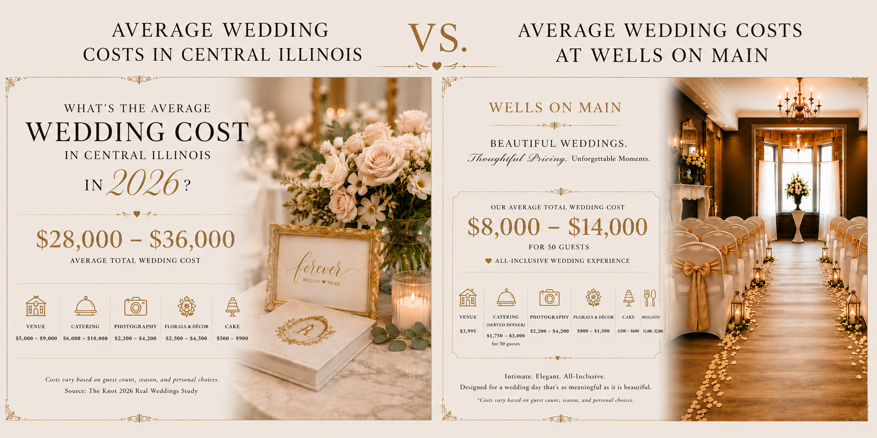 Spend Less. Experience More. The Wedding You'll Never Regret.