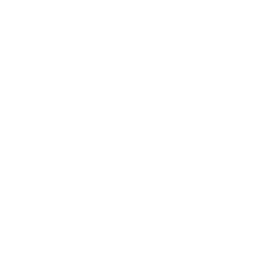 Outline of a directional signpost with two horizontal arrows pointing right and left.
