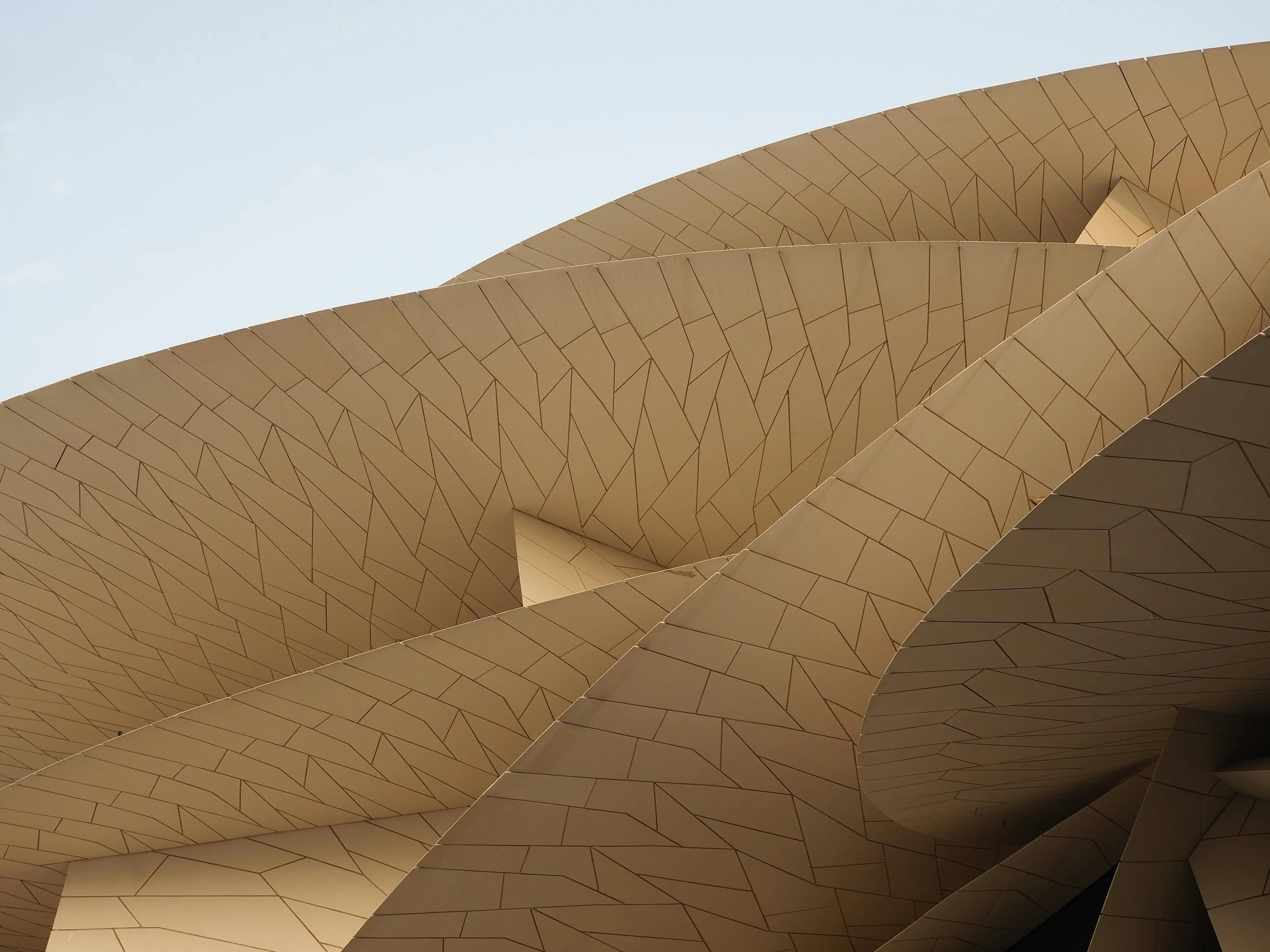 Architecture minimaliste abstrait