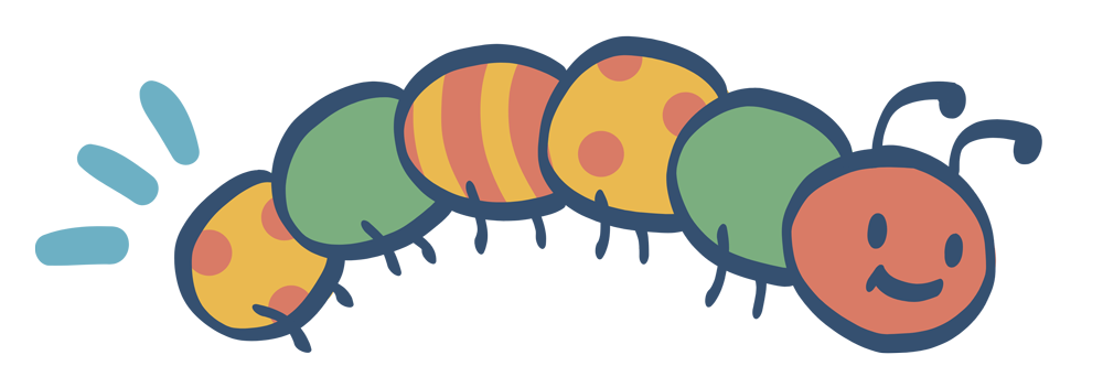 Dubois Care Early Care | Catepillar Graphic