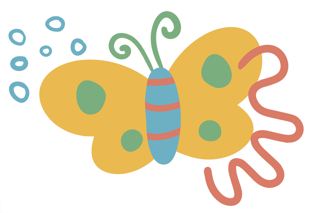Dubois County Early Care | Butterfly Graphic
