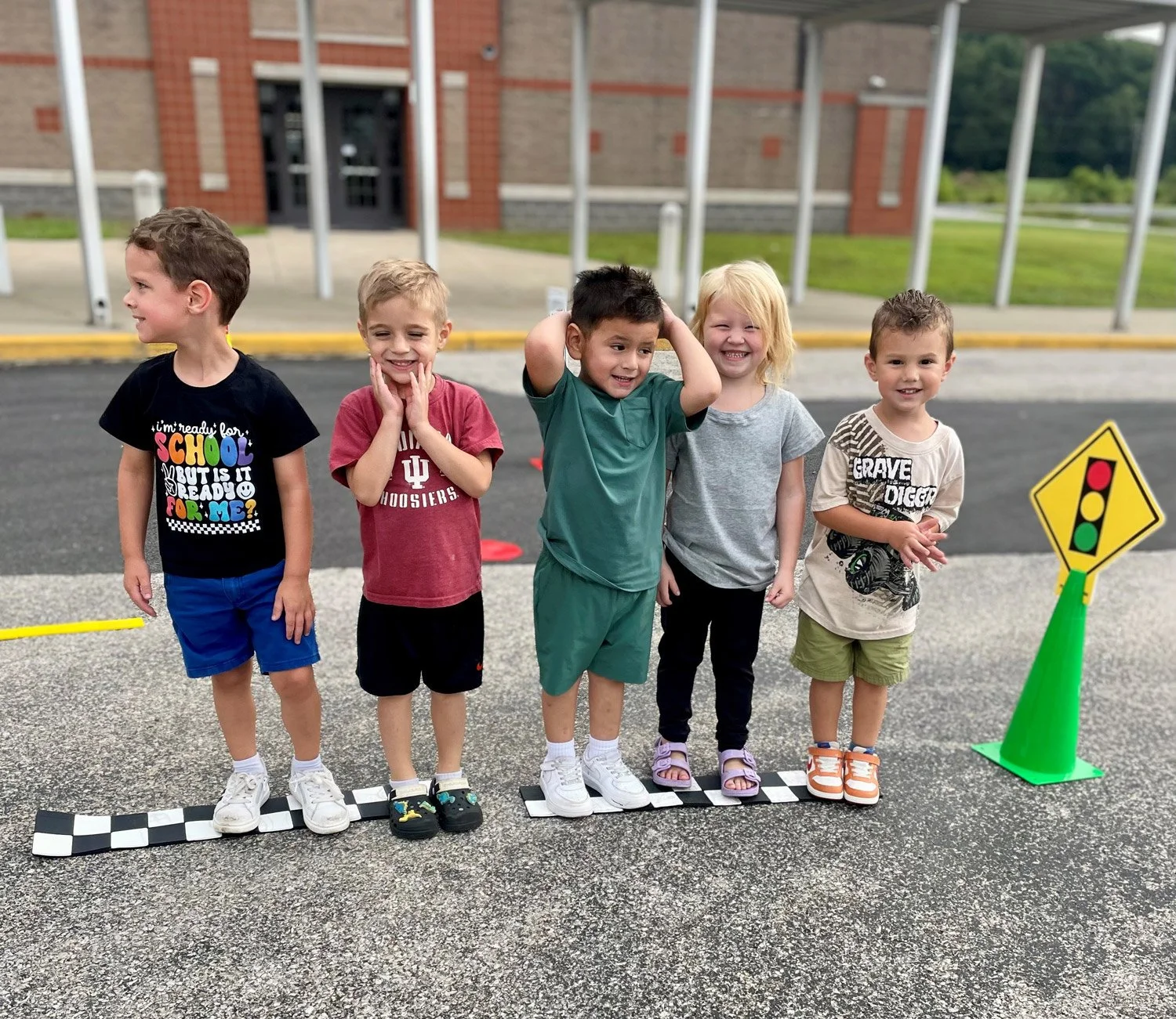 Dubois County Early Care | Huntingburg Preschool | Kids Lined up