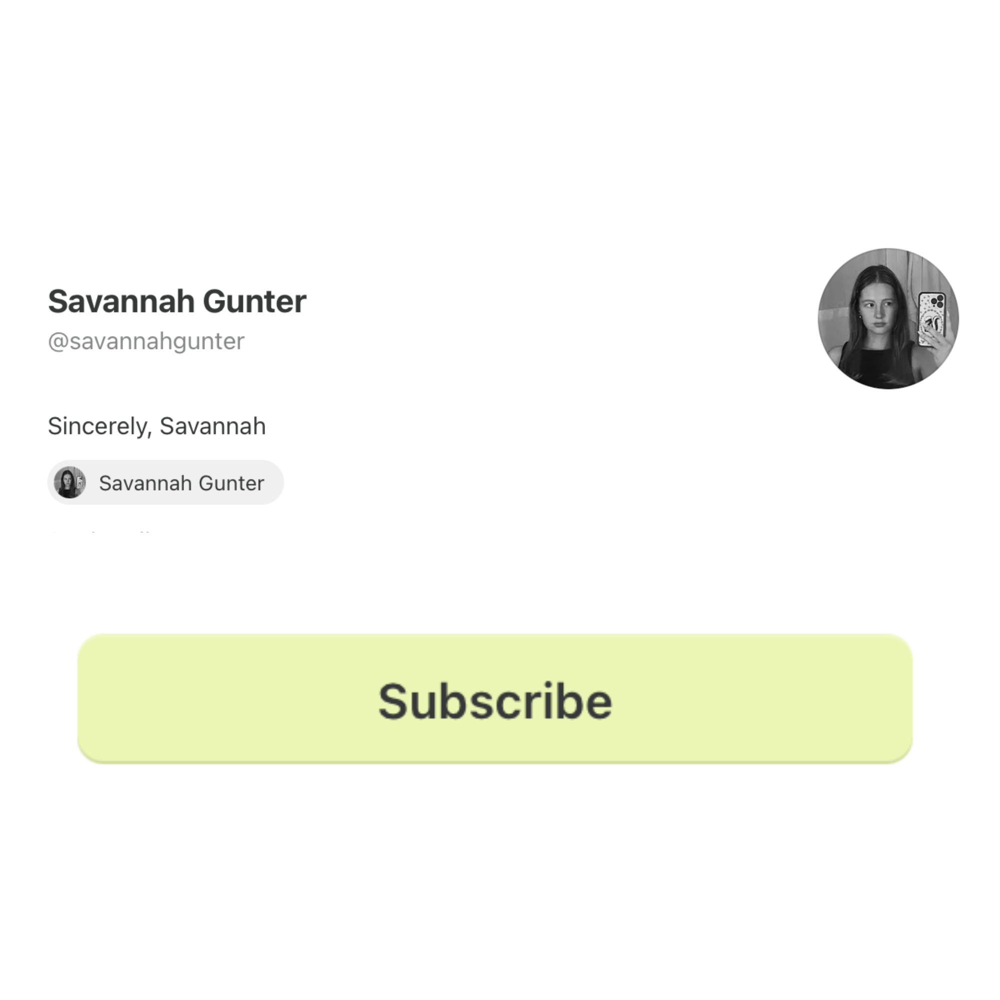 Substack Blog