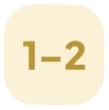 Text reading '1-2' on a light-colored background