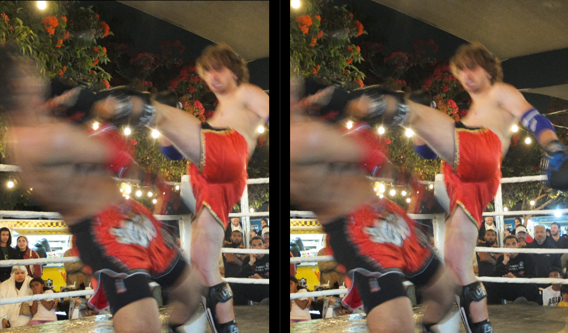 Capturing Fight Night with hazy.film