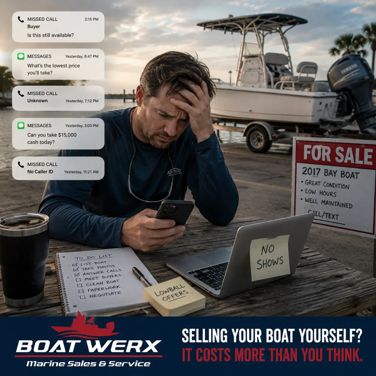 The True Cost of Selling Your Boat Yourself vs. Using a Consignment Dealer
